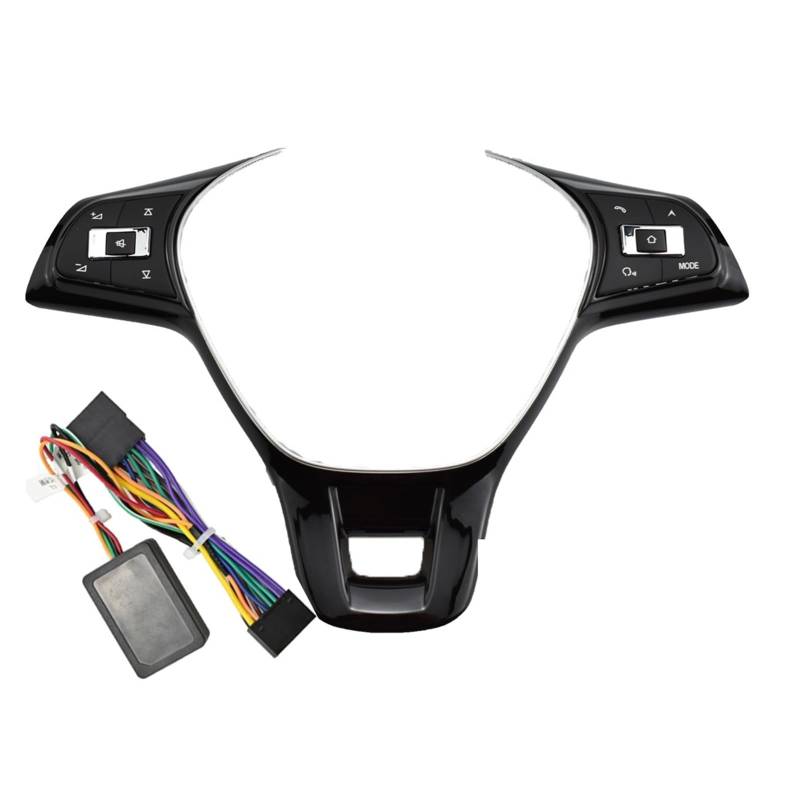 WUWMTUTCK Auto-Lenkrad-Fernbedienung, kabellose Steuerungstaste, passend for VW Jetta Golf Polo Passat, Multifunktions-Controller, Schalter-Hubs, Universal(Style D1) von WUWMTUTCK