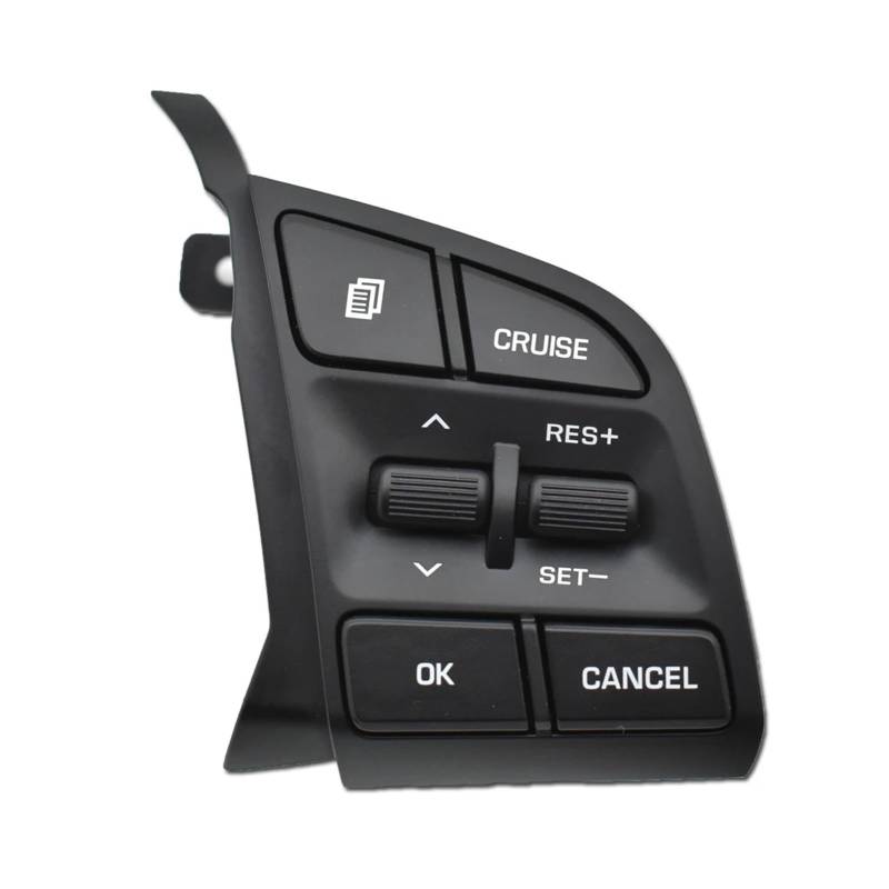 WUWMTUTCK Lenkrad Audio Control Schalter Tempomat Schalter Fit for HYUNDAI IX35 Tucson 2016-2019 96710D3500 96710-D3500(Right) von WUWMTUTCK