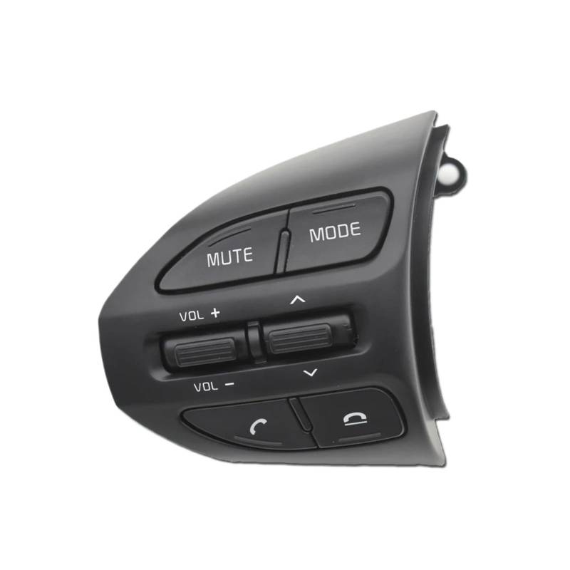 WUWMTUTCK Lenkrad-Tempomat-Tasten passend for KIA K2 RIO 2017 2018 2019 RIO 4 Bluetooth-Telefon-Lautstärkeschalter Schaltknauf for Autoteile(W-Left) von WUWMTUTCK