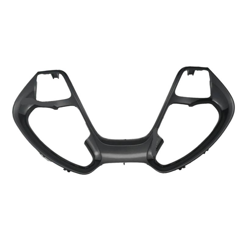 WUWMTUTCK Lenkradschalterfeld passend for Kia K3 K3S Cerato Ceed JD Rio 3 Lenkradrahmen ohne Tasten(Bright black frame) von WUWMTUTCK