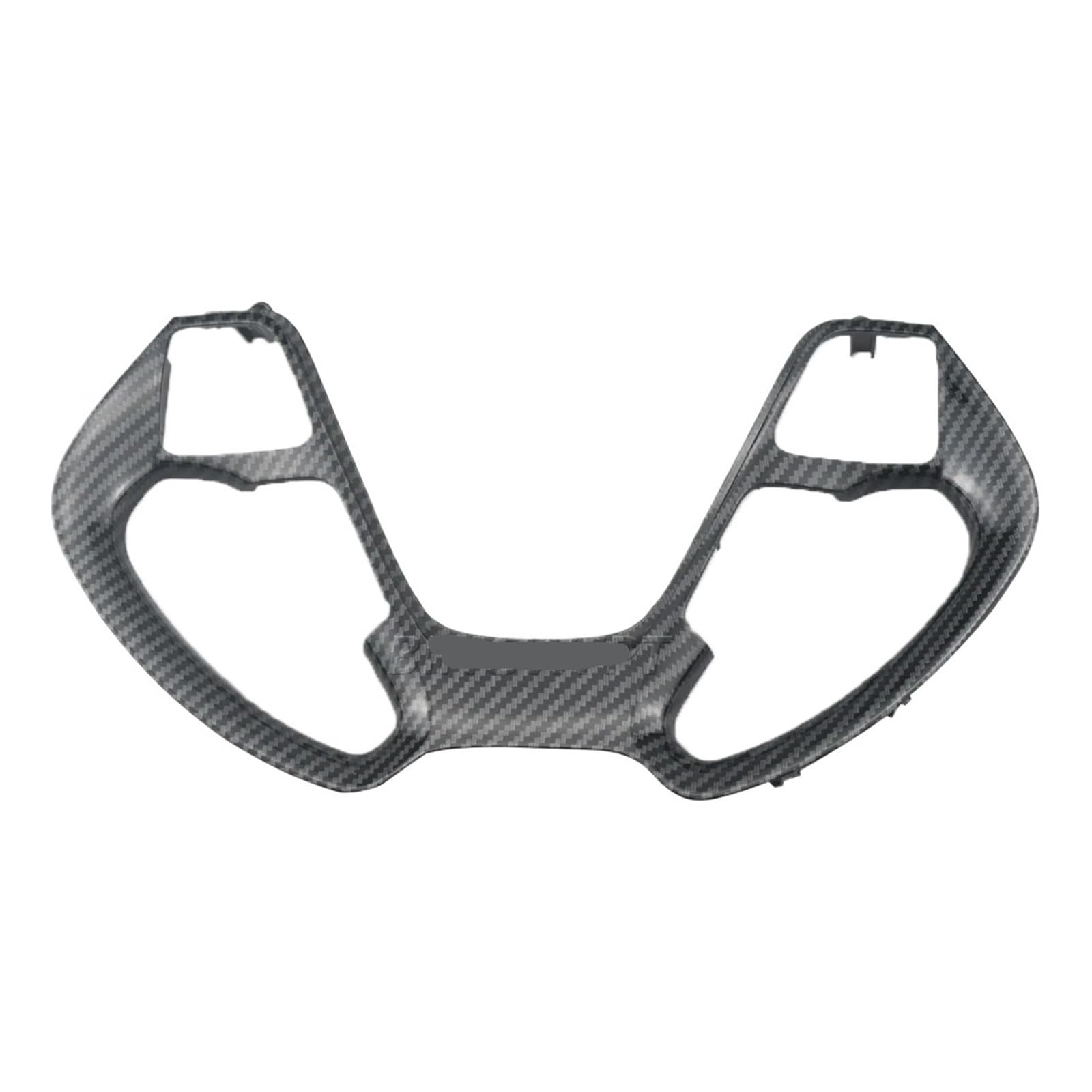 WUWMTUTCK Lenkradschalterfeld passend for Kia K3 K3S Cerato Ceed JD Rio 3 Lenkradrahmen ohne Tasten(Carbon fiber frame) von WUWMTUTCK