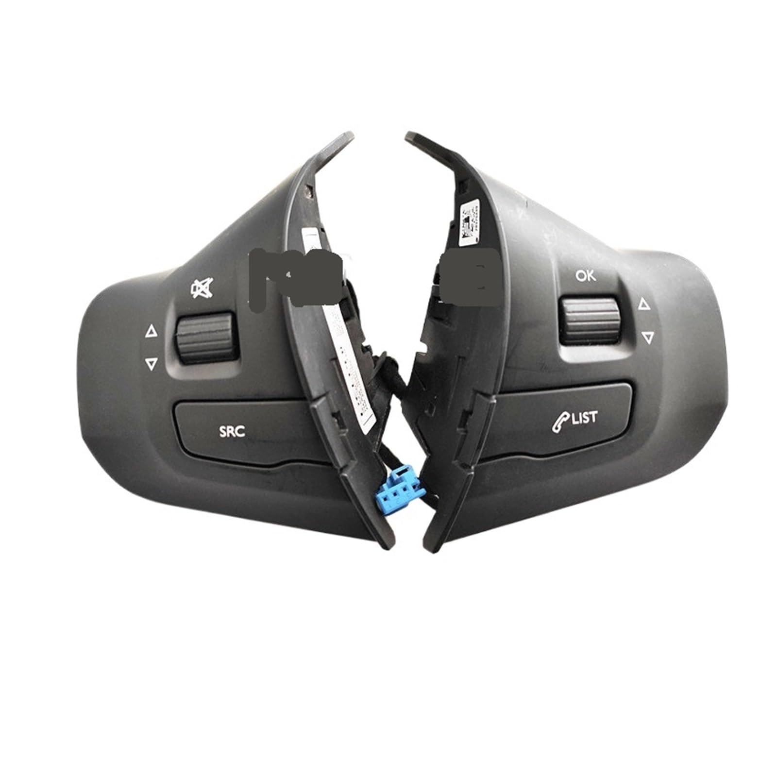 WUWMTUTCK Passend for Peugeot 308 2008 208 2014-2017 Lenkradknopf Audio-Lautstärkeregler von WUWMTUTCK