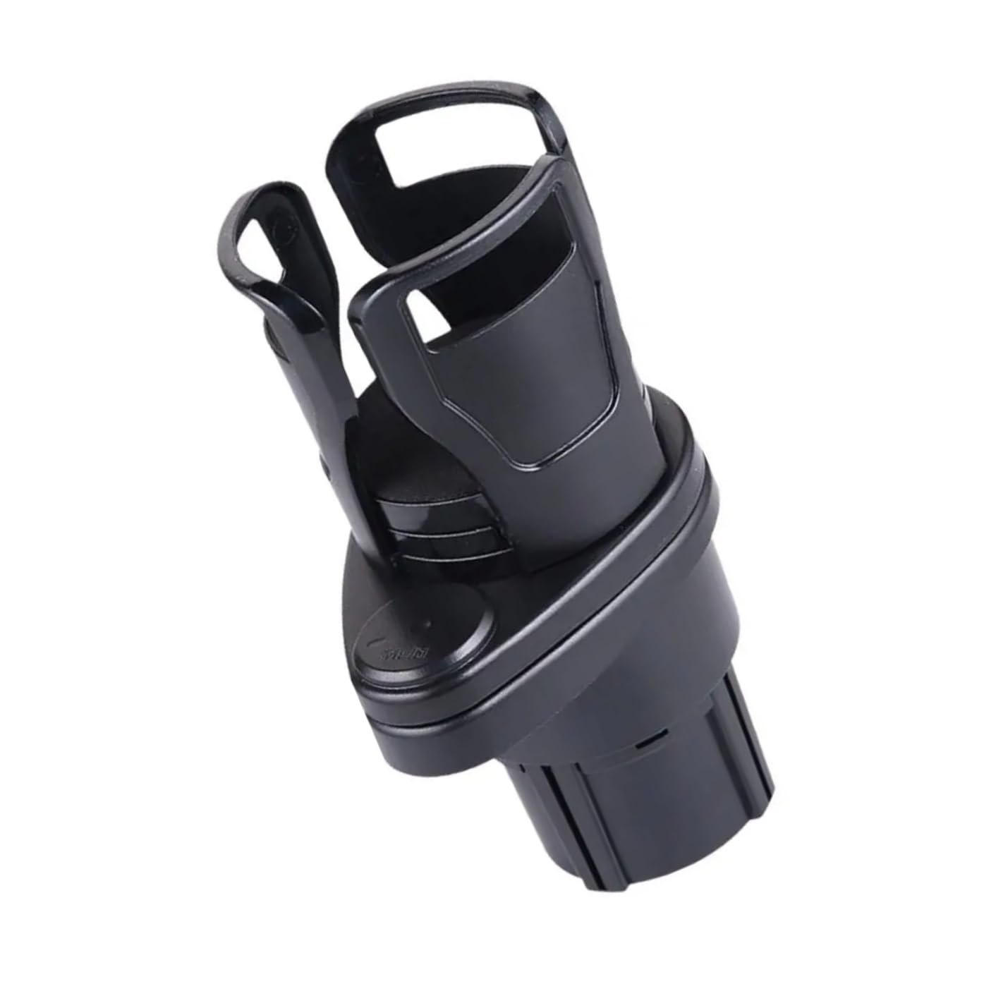 WUYDKEL Auto Getränkehalter 2 In 1 Universal Dual Cup Mount Auto Tasse Halter Für SUV Für Mini-Van Crossovers Air Outlet Getränke Rack Tür Montieren Flasche Stehen(Matt Black) von WUYDKEL