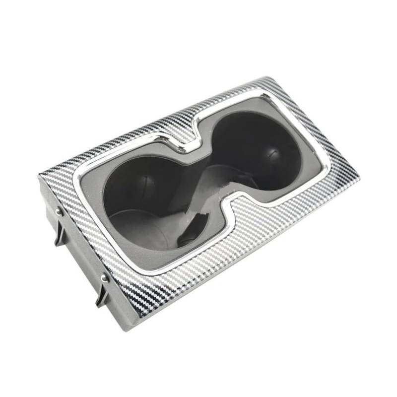 WUYDKEL Auto Getränkehalter Kompatibel Mit Chevrolet Für Silverado Für 1500 2014 2015 2016 Für Silverado Für 2500 3500 HD 2015 2016 Automotive Center Console Cup Holder 23467147(Carbon Fiber) von WUYDKEL