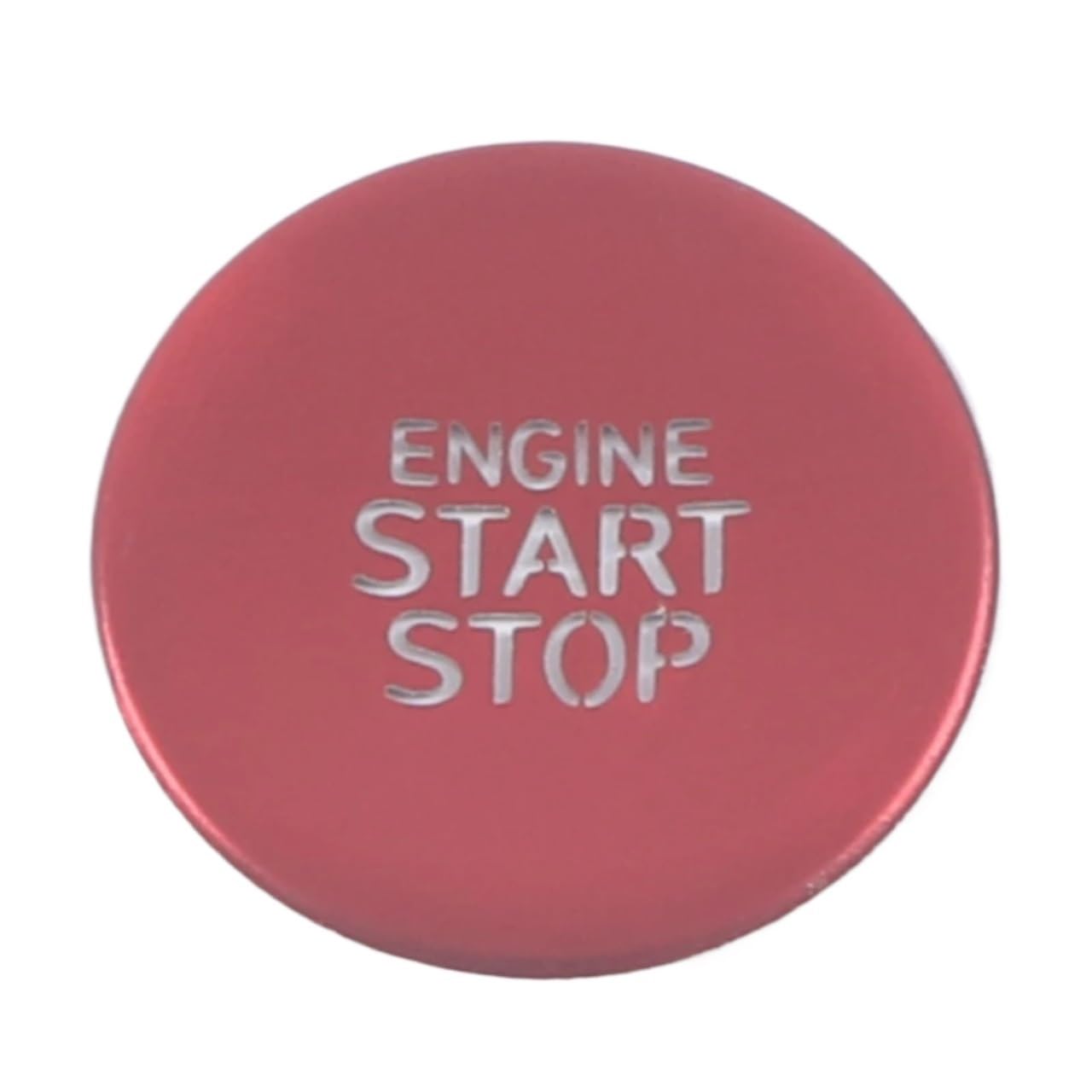 WUYDKEL Auto Innenraum Kompatibel Mit Hyundai Für Elantra Für CN7 2021 2022 Auto Start Stop Engine Push Button Cover Ring Cover Aufkleber Innendekoration(Red) von WUYDKEL