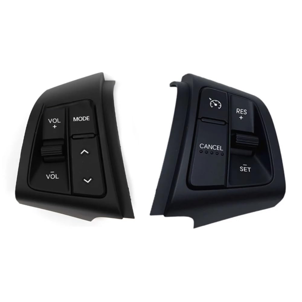 WUYDKEL Auto-Lenkrad-Taste Kompatibel Mit Kia Für Sorento 2009–2013. Lenkradgeschwindigkeits-Tempomatschalter-Taste. Audio-Lautstärkeschalter-Taste. 967002P000CA.(1 Pair) von WUYDKEL