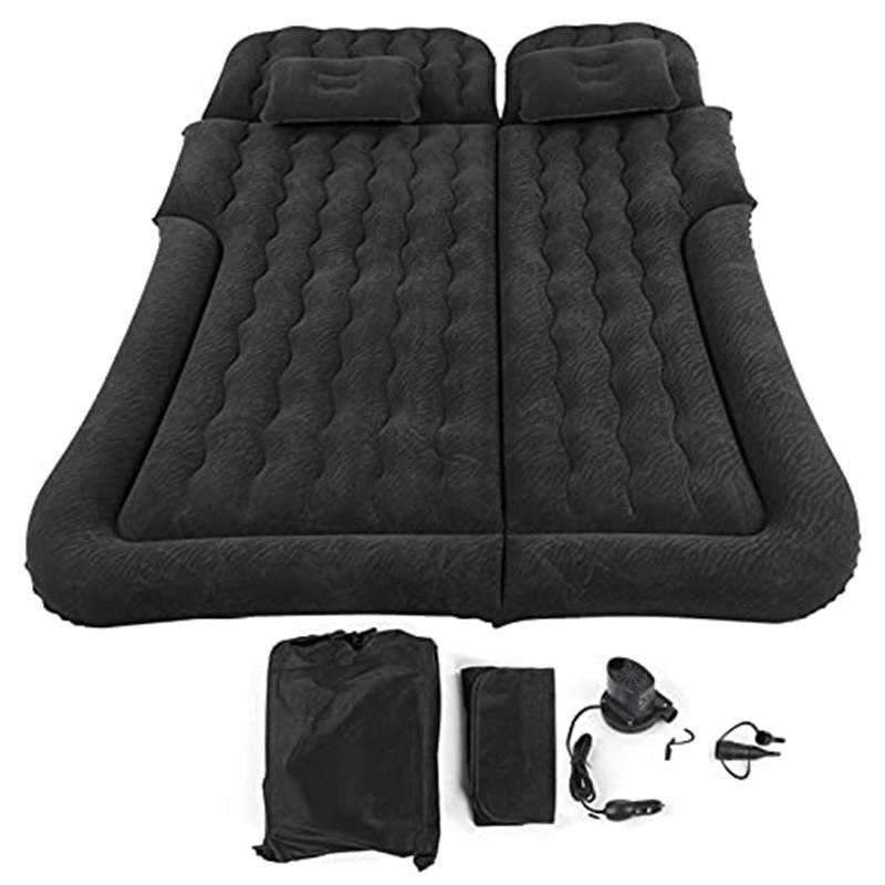 WUYDKEL Auto Matratze Auto Luft Aufblasbare Reise Matratze Bett Universal Für Rücksitz Multi Funktionale Sofa Luft Bett Kissen Outdoor Camping Matte Mit Luftpumpe(2) von WUYDKEL