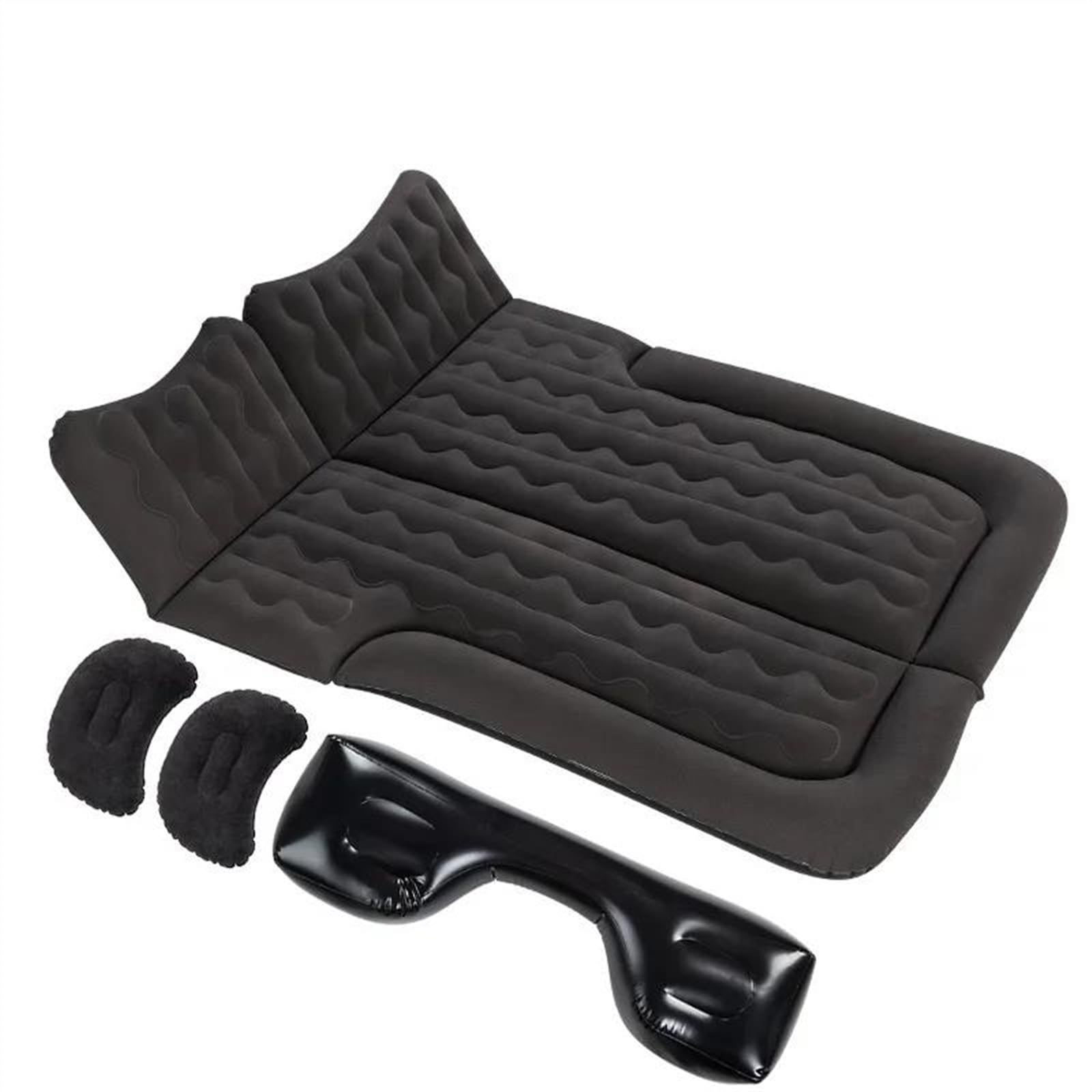 WUYDKEL Auto Matratze Auto Rücksitz Reisebett SUV Luftmatratze Tragbare Luft Aufblasbare Sofa Kissen Outdoor Strand Camp Schlaf Matte Kissen Mit Luftpumpe(2) von WUYDKEL