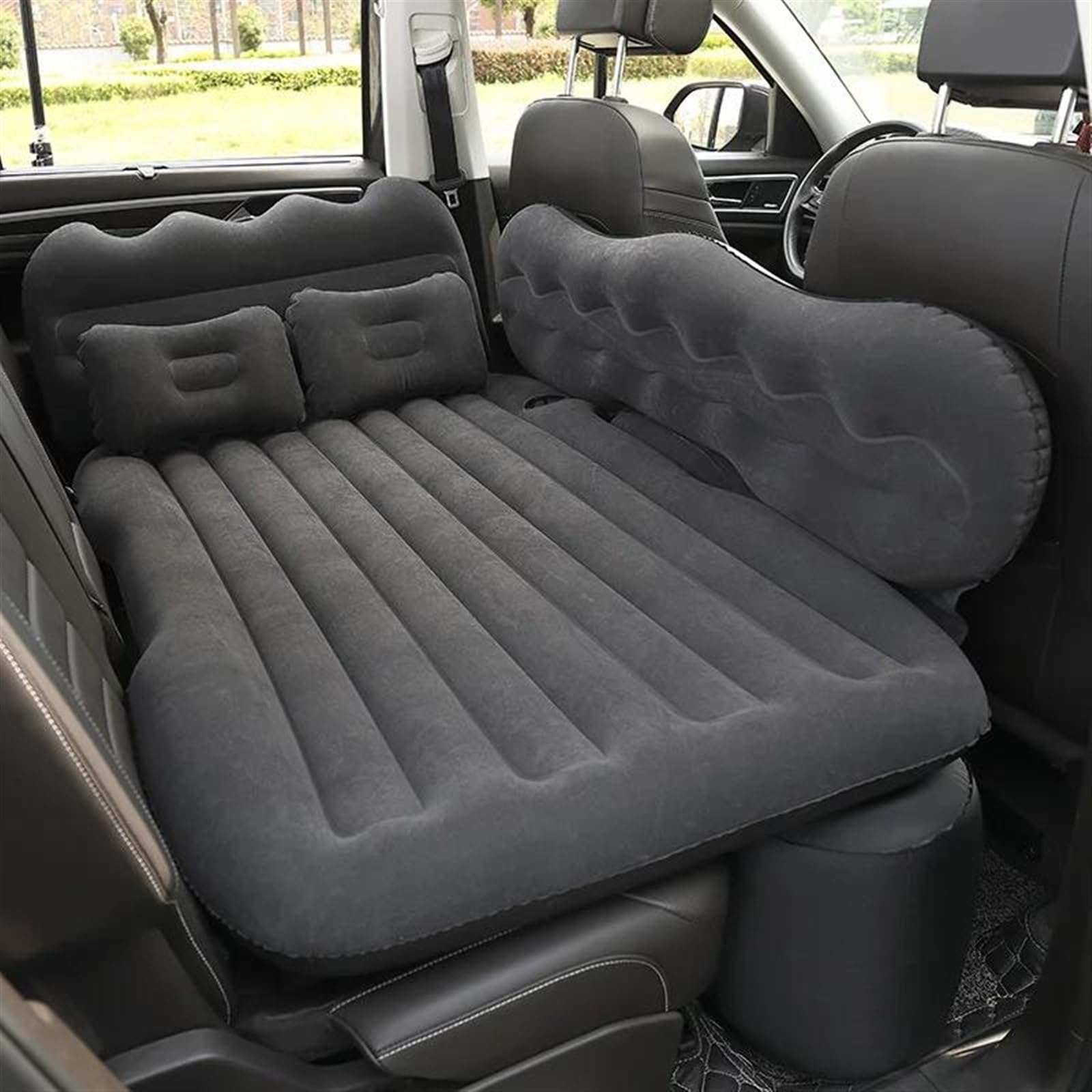 WUYDKEL Auto Matratze Kompatibel Mit Auto, SUV, MPV, Aufblasbare Automatratze, SUV, Aufblasbar, Multifunktionales Auto, Aufblasbares Bett, Outdoor-Campingmatte, 80 cm X 150 cm(2) von WUYDKEL