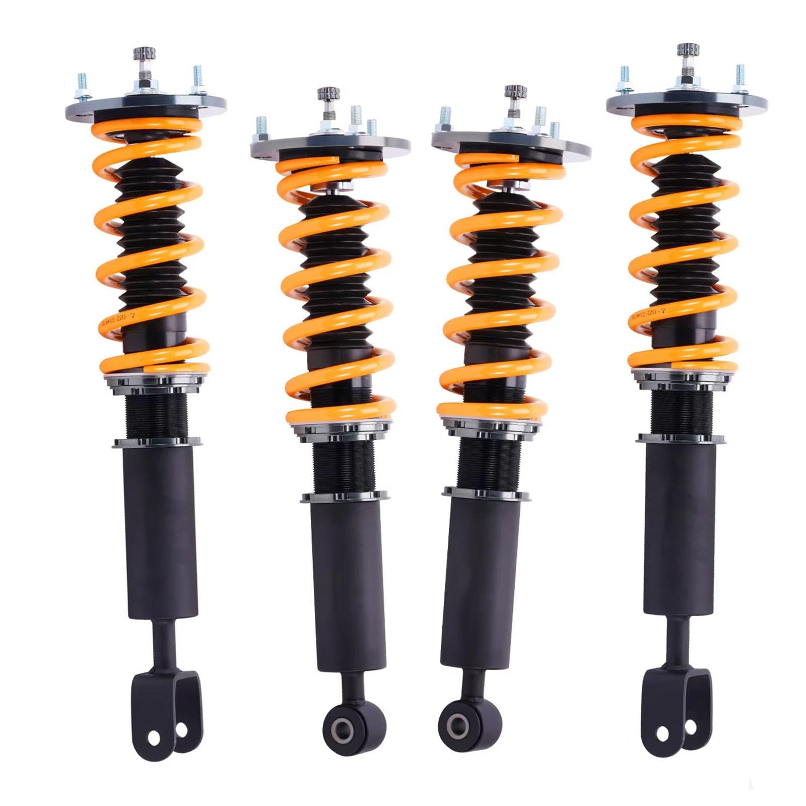 WUYDKEL Fahrwerk Stoßdämpfer Set Kompatibel Mit Lexus Für Sc300 Sc400 1992 1993 1994 1995 1996 1997 1998 1999 2000 2001 2002 Autoteile Stoßdämpfer-Federaufhängung(Yellow) von WUYDKEL