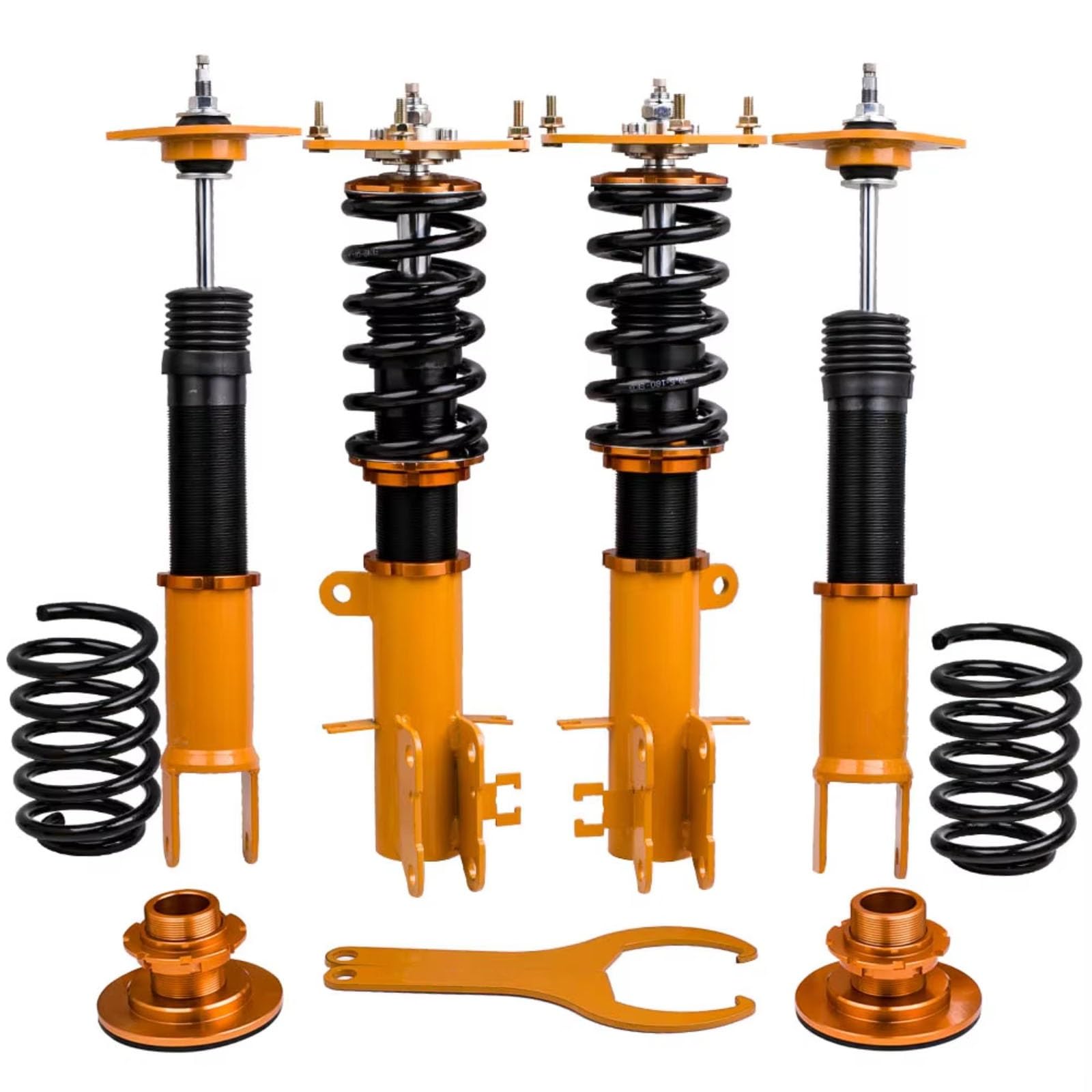 WUYDKEL Fahrwerk Stoßdämpfer Set Kompatibel Mit Nissan Für Altima L32 2007–2012, D32 2008–2013, Für Maxima A35 2009–2014, Dämpfer, Verstellbare Gewindefahrwerke, Stoßdämpfer, Tieferlegungssätze von WUYDKEL