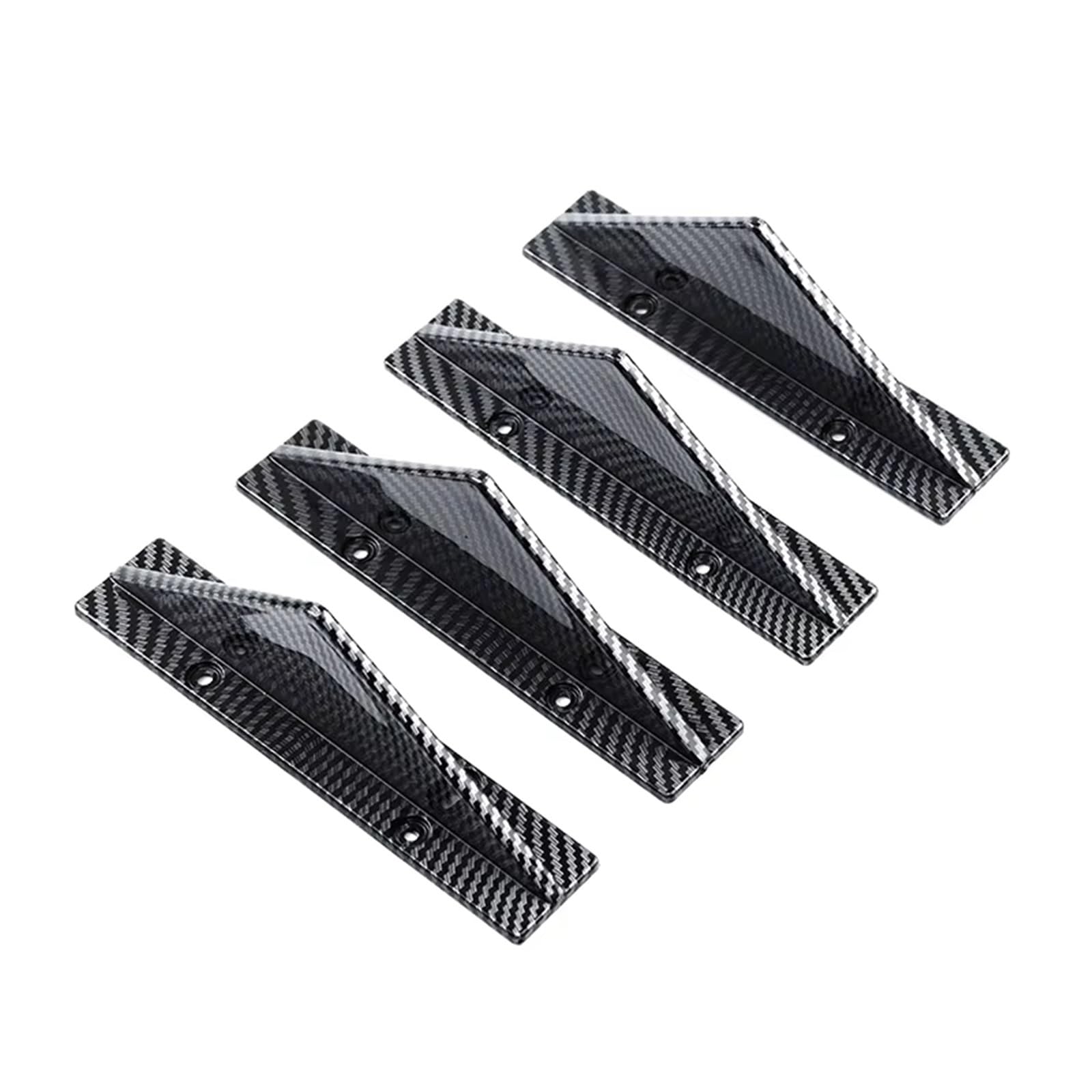 WUYDKEL Heckspoiler Flügel Lip 1Set Universal Auto Modifizierte Heckschürze Diffusor Spoiler Auto Heckschürze Diffusor Spoiler Anti-kollision Auto Styling Dekoration Zubehör(Type 7) von WUYDKEL