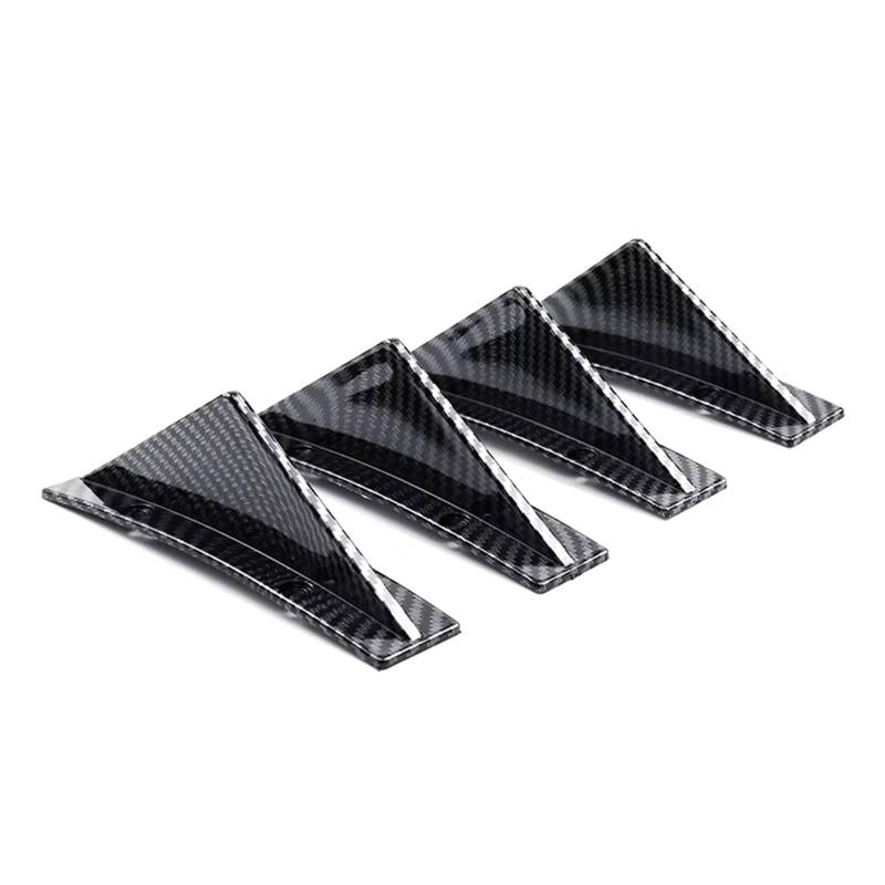 WUYDKEL Heckspoiler Flügel Lip 1Set Universal Auto Modifizierte Heckschürze Diffusor Spoiler Auto Heckschürze Diffusor Spoiler Anti-kollision Auto Styling Dekoration Zubehör(Type 8) von WUYDKEL