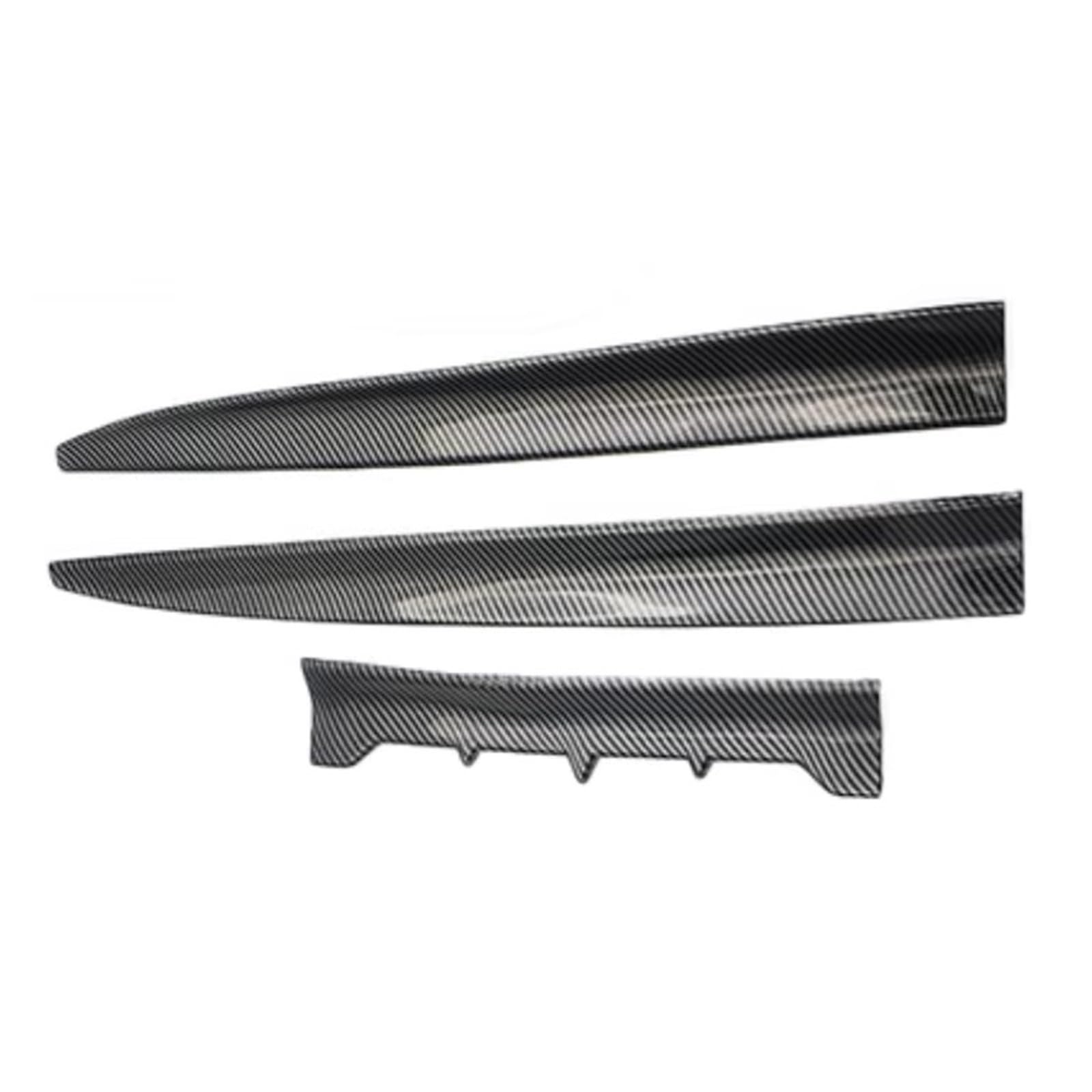 WUYDKEL Heckspoiler Flügel Lip Kompatibel Mit Für E90 E60 E46 E36 F10 F30 F20 Autoheck Für Flügeldachspoiler Außenmodifikationszubehör(2 Carbon Look) von WUYDKEL