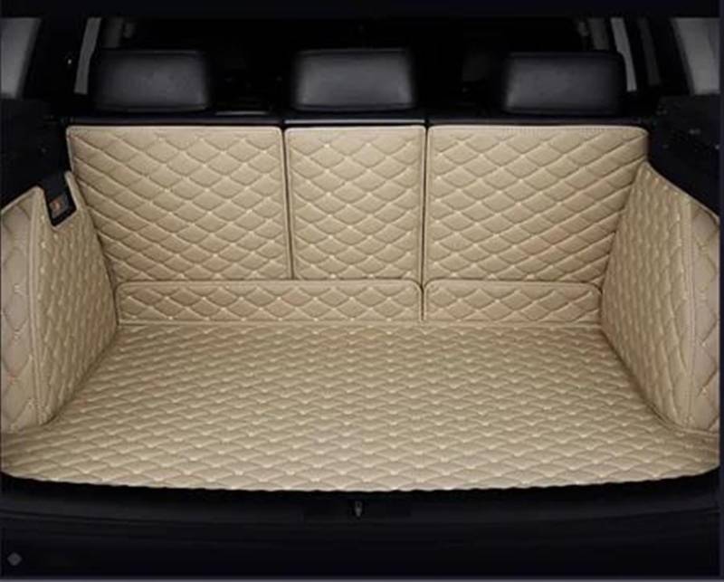 WUYDKEL Kofferraum Schutzmatte Kompatibel Mit A1 A3 A4 B8 B7 B6 B5 A6 C6 C7 A8 A8L Q3 Q5 Q7 Kofferraummatte Auto Styling Wasserdichter Autoteppich Cargo Liner(color1) von WUYDKEL