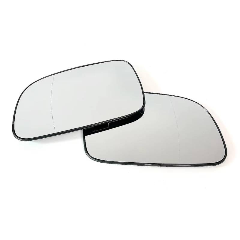 WUYDKEL Kompatibel Mit Jeep Für Grand Für Cherokee 1999 2000 2001 2002 2003 2004 Seitenflügelspiegelglas Auto Weitwinkel Beheiztes Rückspiegelglas Außenspiegel Spiegelglas(1 Pair) von WUYDKEL