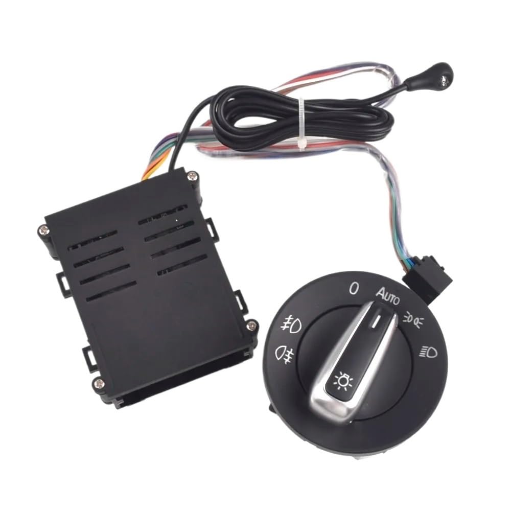 WUYDKEL Kompatibel Mit VW Für Lupo 1998 1999 2000 2001 2002 2003 2004 2005 Auto Lichtschalter Lampe Sensor Licht Autozubehör 3BD941531A 1C0941531A Scheinwerferschalter von WUYDKEL