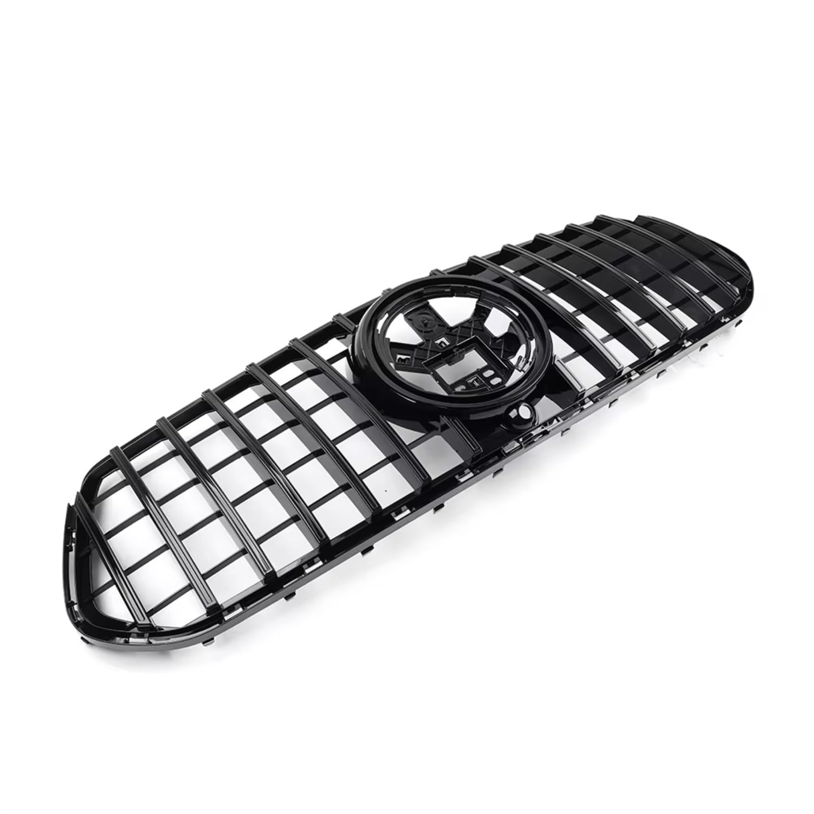 WUYDKEL Kühlergrill Kompatibel Mit Benz Für W167 GLE350 GLE450 GLE580 GLE-Klasse 2020 2021 2022 2023. Auto-Frontstoßstangengrill, Renngitter, Netzgitter(Black) von WUYDKEL