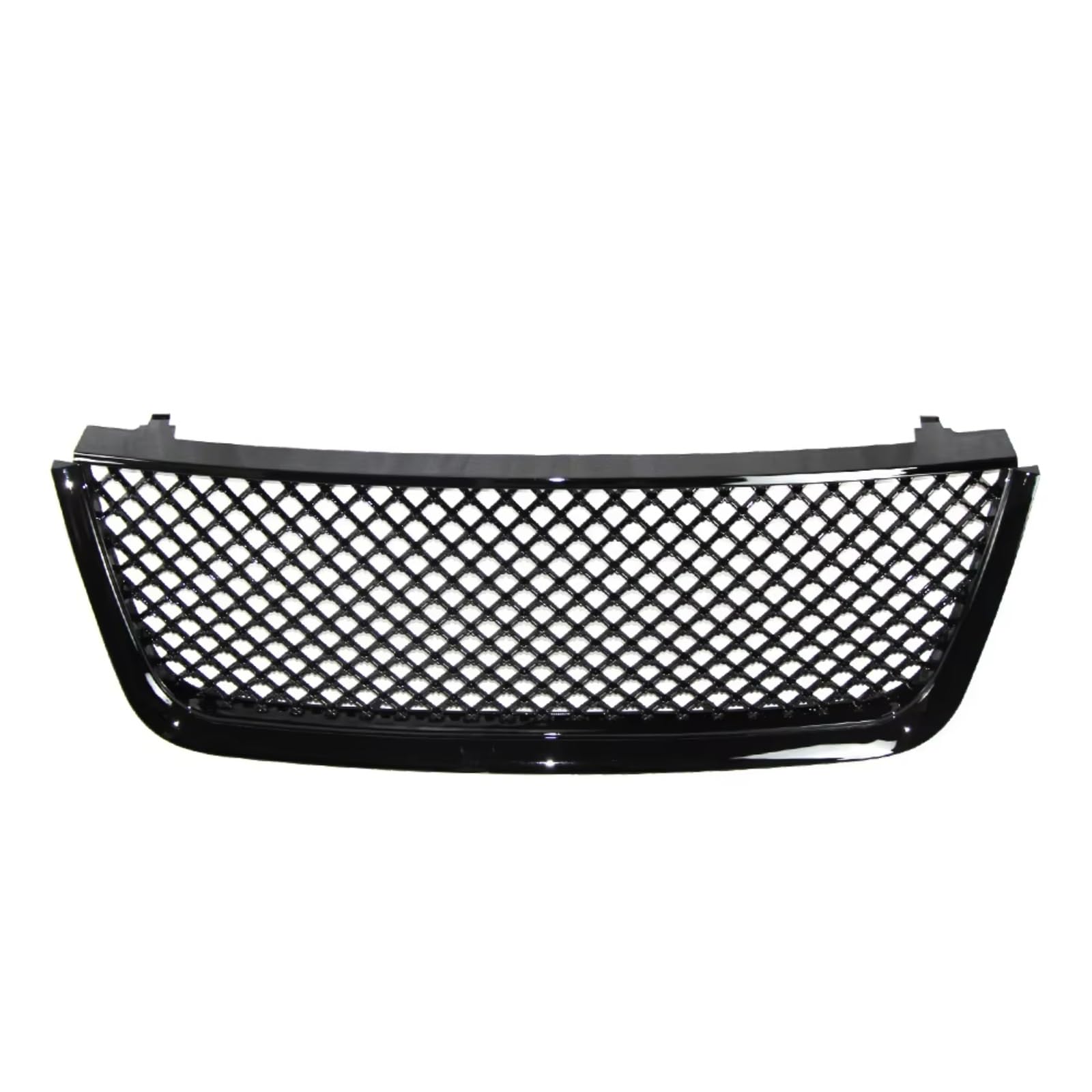 WUYDKEL Kühlergrill Kompatibel Mit Ford Für Expedition 2003 2004 2005 2006 Auto Front Stoßstange Gitter Oberen Grill Racing Grills Abdeckung Glänzend Schwarz Mesh Grille Shell von WUYDKEL