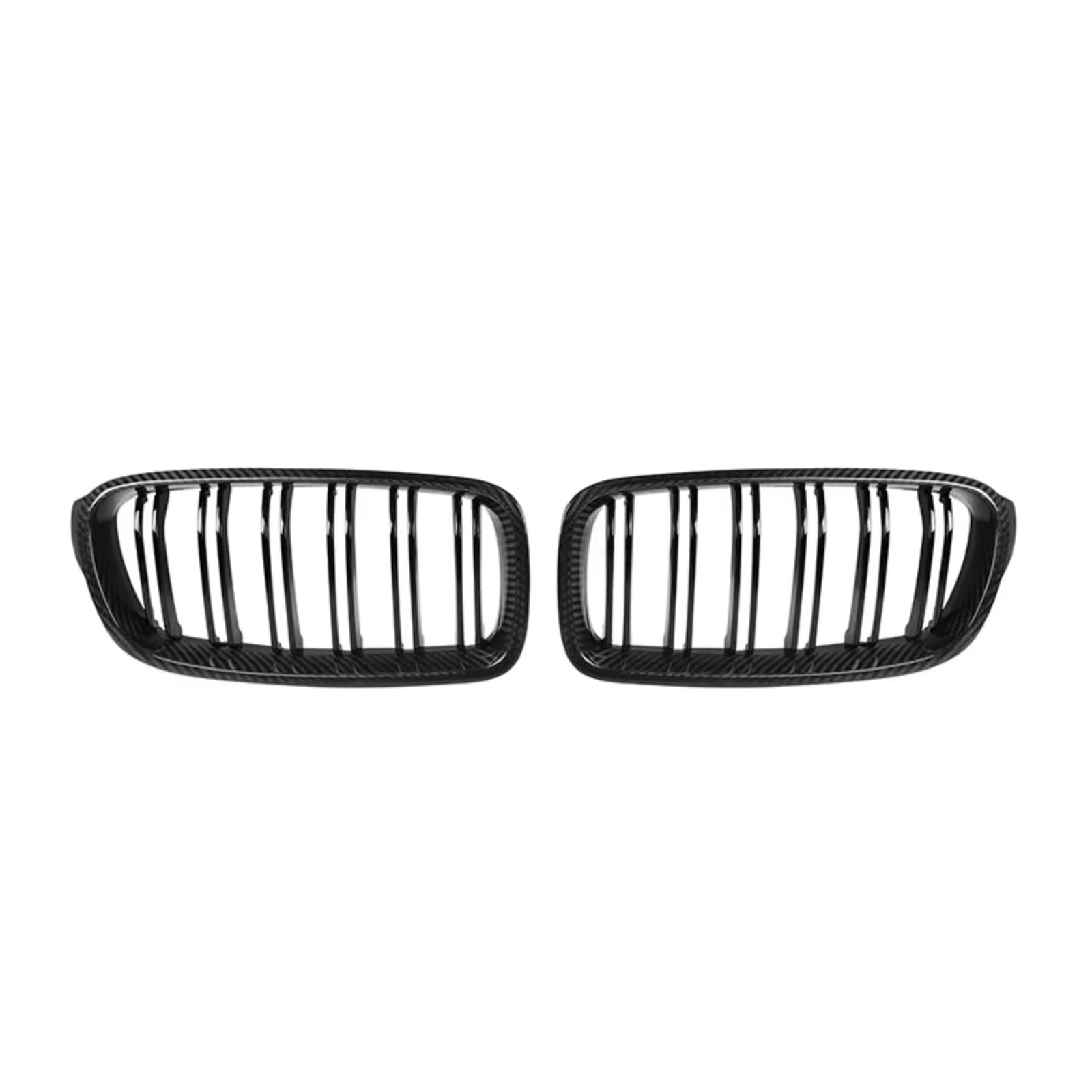 WUYDKEL Kühlergrill Kompatibel Mit Für F30 F31 F35 2012 2013 2014 2015 2016 2017 2018 Auto-Frontstoßstangenhaube Nierengitter Dual Line Grill Sport Racing Grill von WUYDKEL