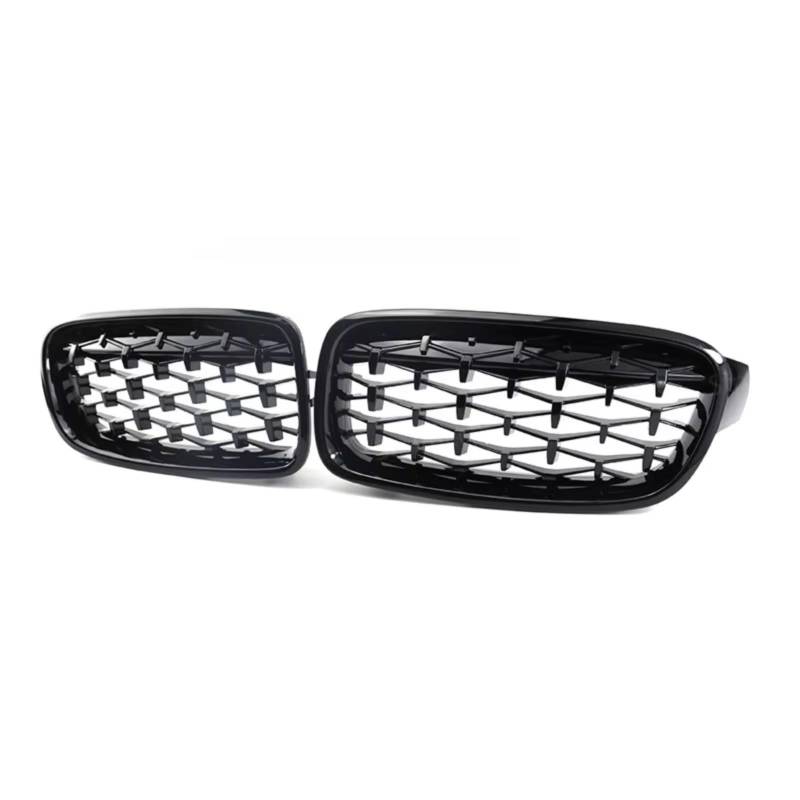 WUYDKEL Kühlergrill Kompatibel Mit Für F30 F31 F35 3er 2011 2012 2013 2014 2015 2016 2017 2018 2019 Auto-Frontstoßstange Diamond Grill Racing Sport Grille(Black) von WUYDKEL