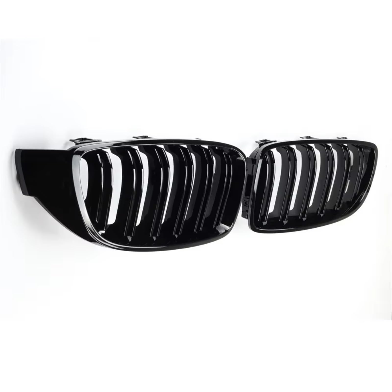 WUYDKEL Kühlergrill Kompatibel Mit Für F32 F33 F36 M3 F80 M4 F82 4er 2012 2013 2014 2015 2016 2017 2018 Auto-Frontstoßstangengrill Dual-Lamellen-Renngrill von WUYDKEL