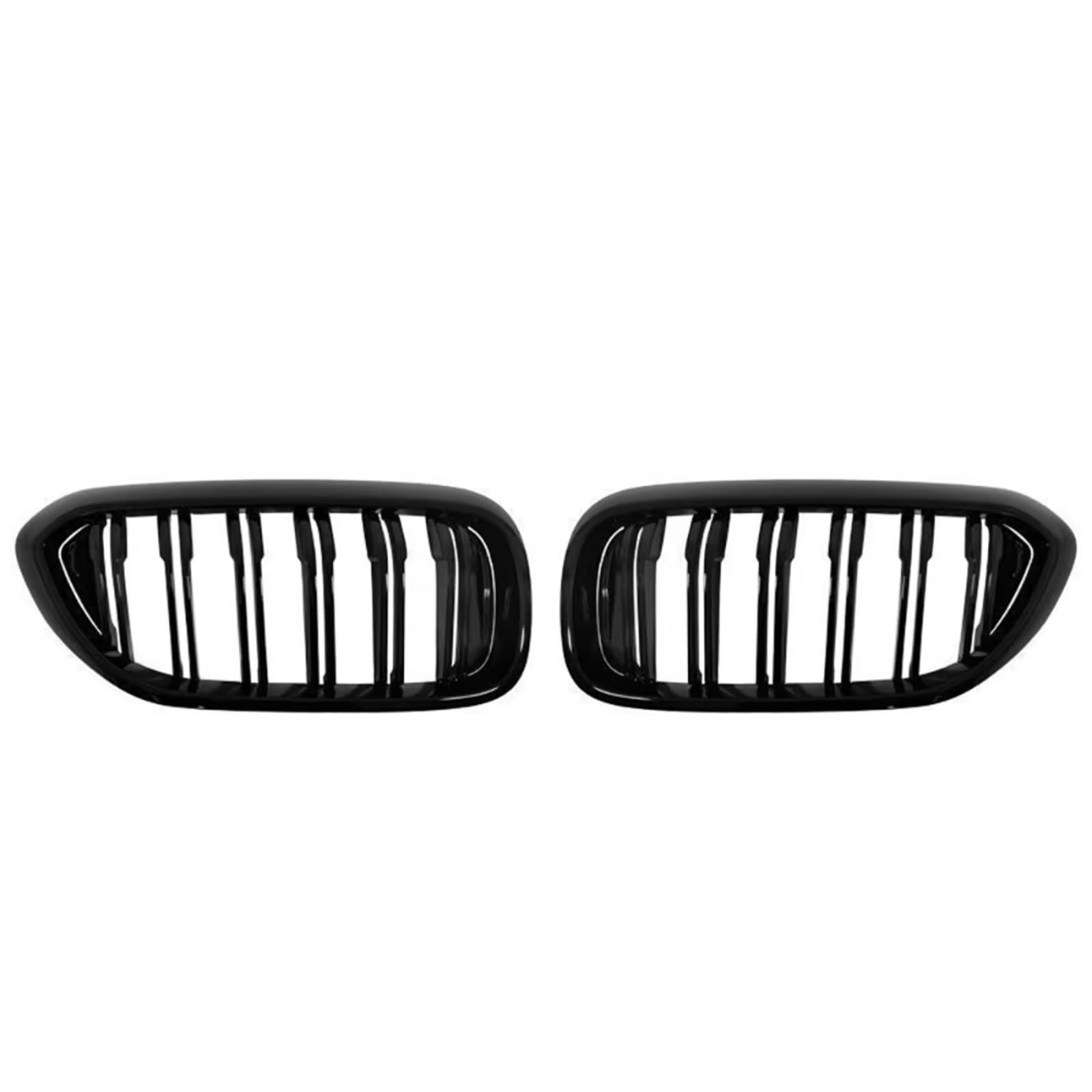 WUYDKEL Kühlergrill Kompatibel Mit Für G30 G38 525I 530I 540I 550I 5er 2018 2019 2020, Glänzend Schwarzer Kühlergrill, Auto-Frontstoßstange, Nierengrills, Renngrill(Double) von WUYDKEL