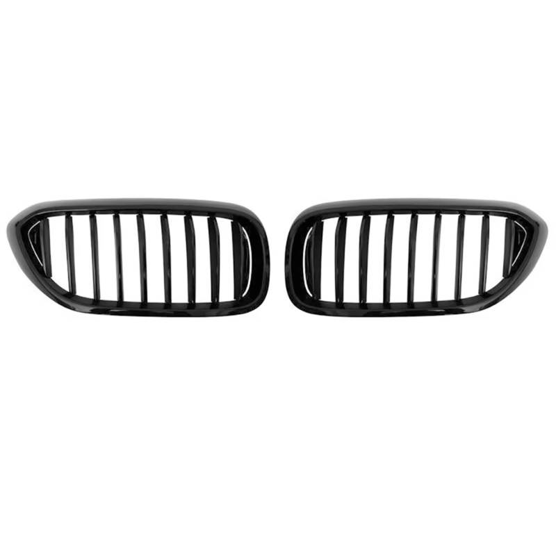 WUYDKEL Kühlergrill Kompatibel Mit Für G30 G38 525I 530I 540I 550I 5er 2018 2019 2020, Glänzend Schwarzer Kühlergrill, Auto-Frontstoßstange, Nierengrills, Renngrill(Single) von WUYDKEL