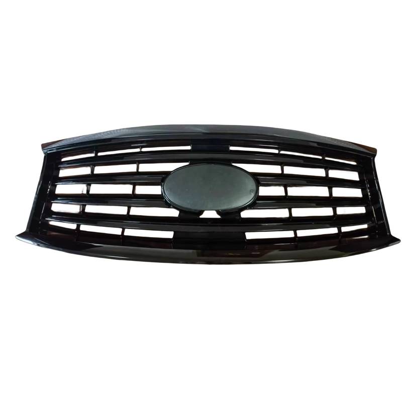 WUYDKEL Kühlergrill Kompatibel Mit Infiniti Für JX35 QX60 2013 2014 2015 Auto Front Racing Grill Frontgrill Oberen Stoßfänger Haube Mesh Grid Grille Auto Zubehör von WUYDKEL