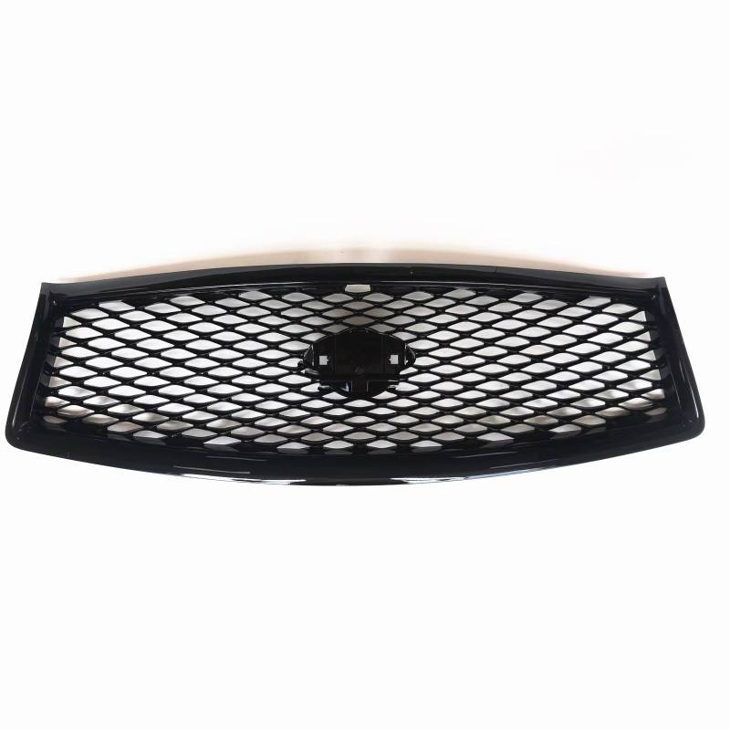 WUYDKEL Kühlergrill Kompatibel Mit Infiniti Für Q50 Q50S 2014 2015 2016 2017 Frontgrill Auto Oberstoßstange Haube Mesh Grid Grill Kit Racing Grill 62310-4HB1A von WUYDKEL