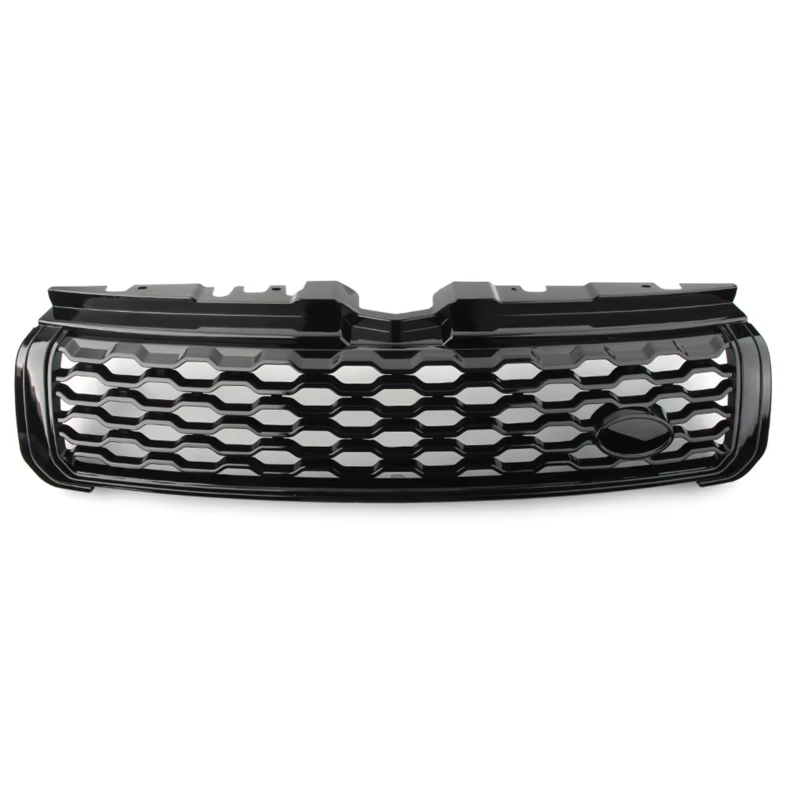 WUYDKEL Kühlergrill Kompatibel Mit Land Für Rover Für Range Für Rover Für Evoque 2010 2011 2012 2013 2014 2015 2016 2017 2018 Auto-Frontstoßstangengrill Oben von WUYDKEL