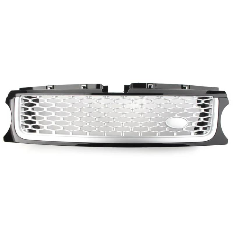 WUYDKEL Kühlergrill Kompatibel Mit Land Für Rover Für Range Für Rover Sport 2010 2011 2012 2013, Auto-Frontstoßstangengrill, Oberer Grill, Autozubehör, Renngrill von WUYDKEL