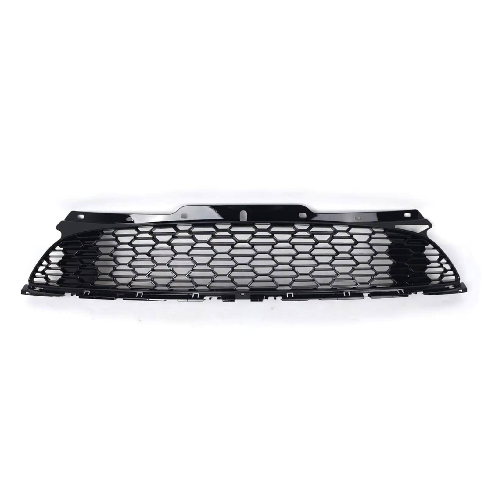 WUYDKEL Kühlergrill Kompatibel Mit Mini Für R56 Schrägheck 2006 2007 2008 2009 2010 2011 2012 2013 51117255125 Vordere Obere Motorhaube, Mittlerer Gittergrill, Schutzabdeckung, Frontgrill von WUYDKEL