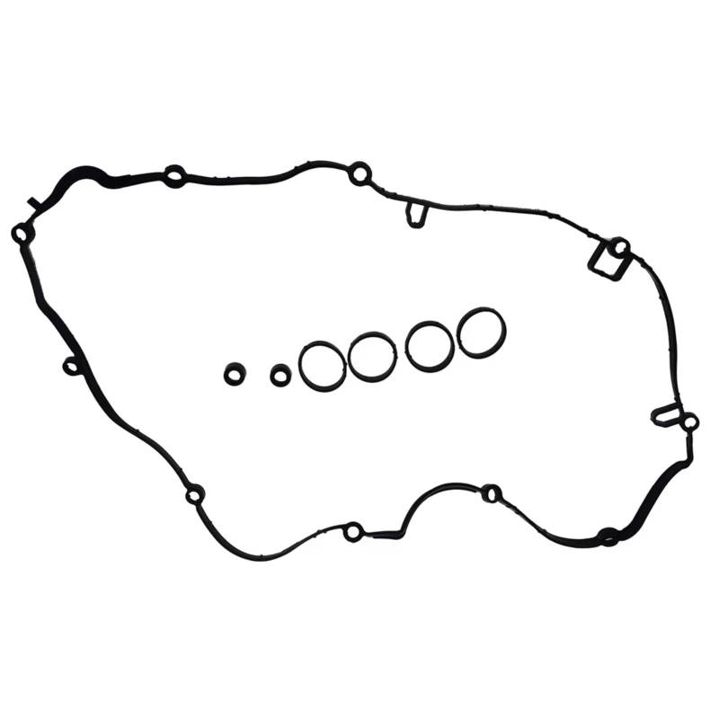 WUYDKEL Motorventildeckel Kompatibel Mit Für 114I F20 Schrägheck 1.6L N13B16A 2011 2012 2013 2014 2015 2016 Schwarzer Gummi-Motorventildeckel-Dichtungssatz OEM:11127582400 von WUYDKEL