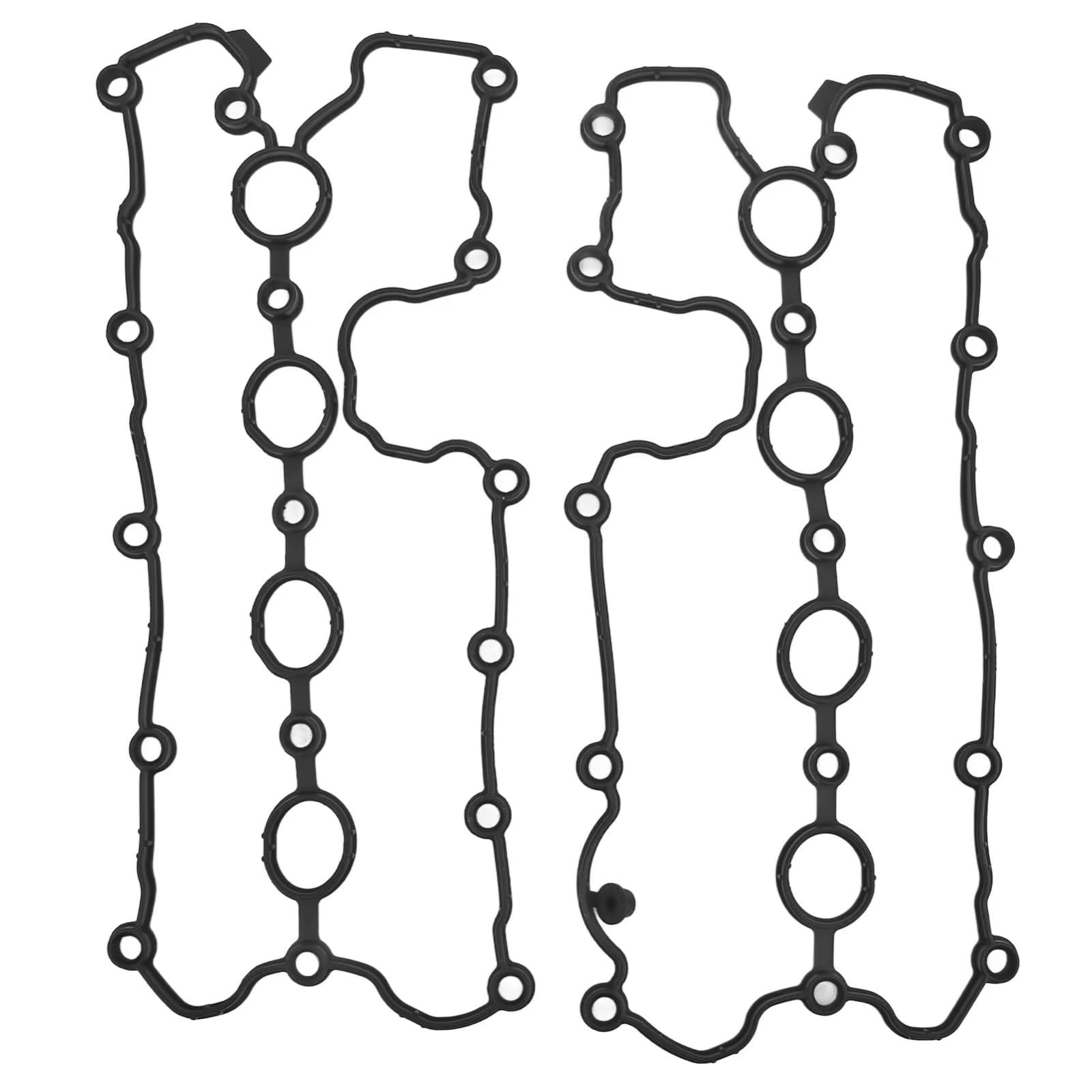 WUYDKEL Motorventildeckel Kompatibel Mit Für A6 2009 2010 2011 4,2 L Auto Ventildeckel Dichtungssatz Motor Links Rechts Zylinderkopfdichtung OEM:079103483T 079103484C von WUYDKEL