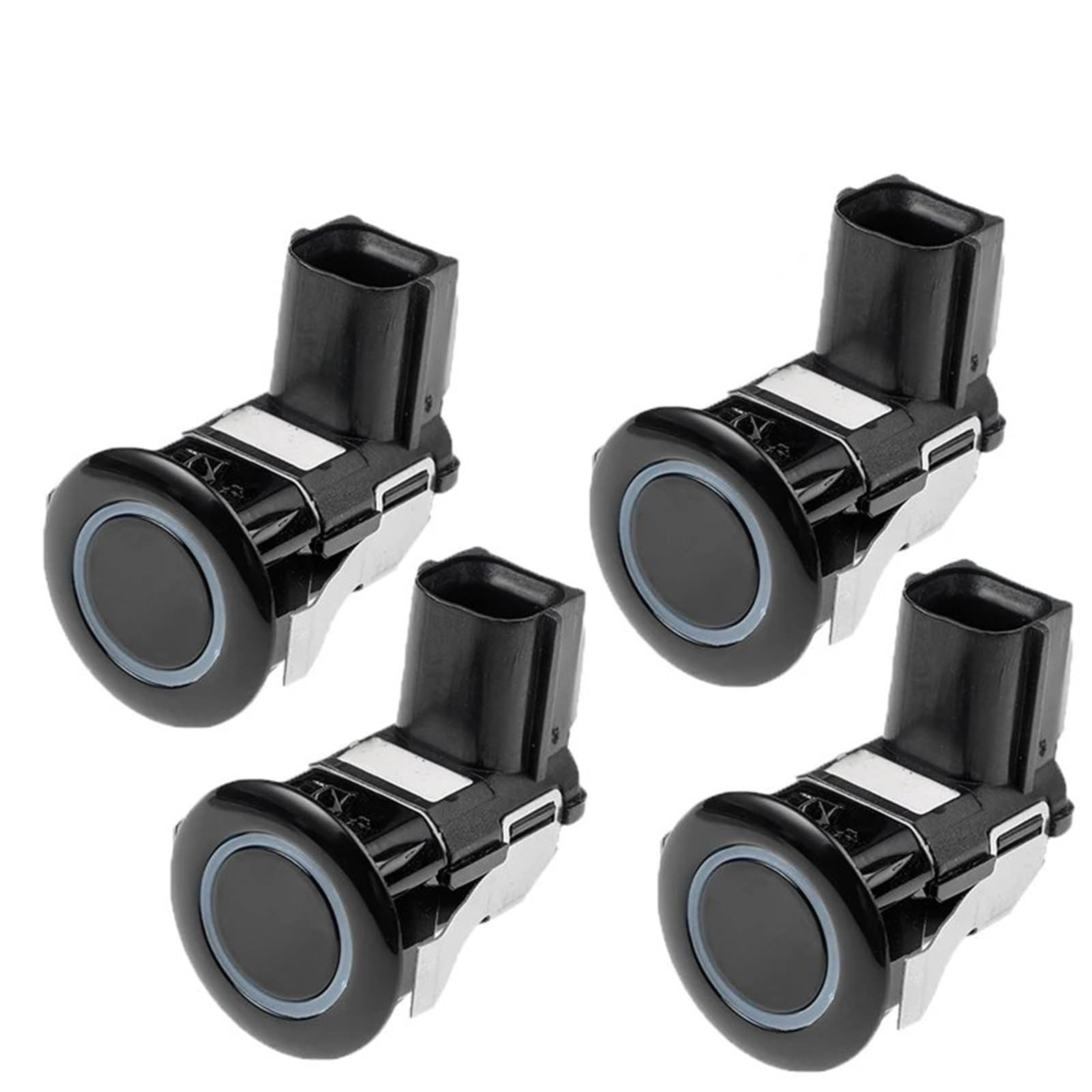 WUYDKEL Sensor Einparkhilfe Kompatibel Mit Infiniti Für Ex35 Fx50 Q60 Qx50 Qx70 Qx80 Qx56 G37 Auto Pdc Parksensor Auto Einparkhilfe Objektsensor 25994cm13e(Black,4pcs) von WUYDKEL