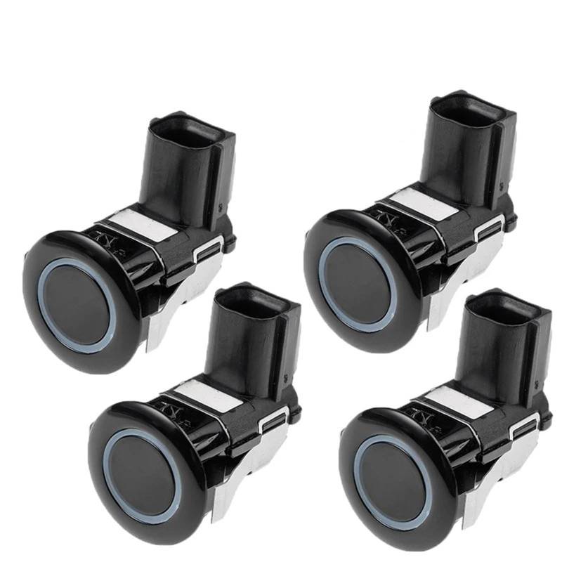 WUYDKEL Sensor Einparkhilfe Kompatibel Mit Infiniti Für Ex35 Fx50 Q60 Qx50 Qx70 Qx80 Qx56 G37 Auto Pdc Parksensor Auto Einparkhilfe Objektsensor 25994cm13e(Black,4pcs) von WUYDKEL