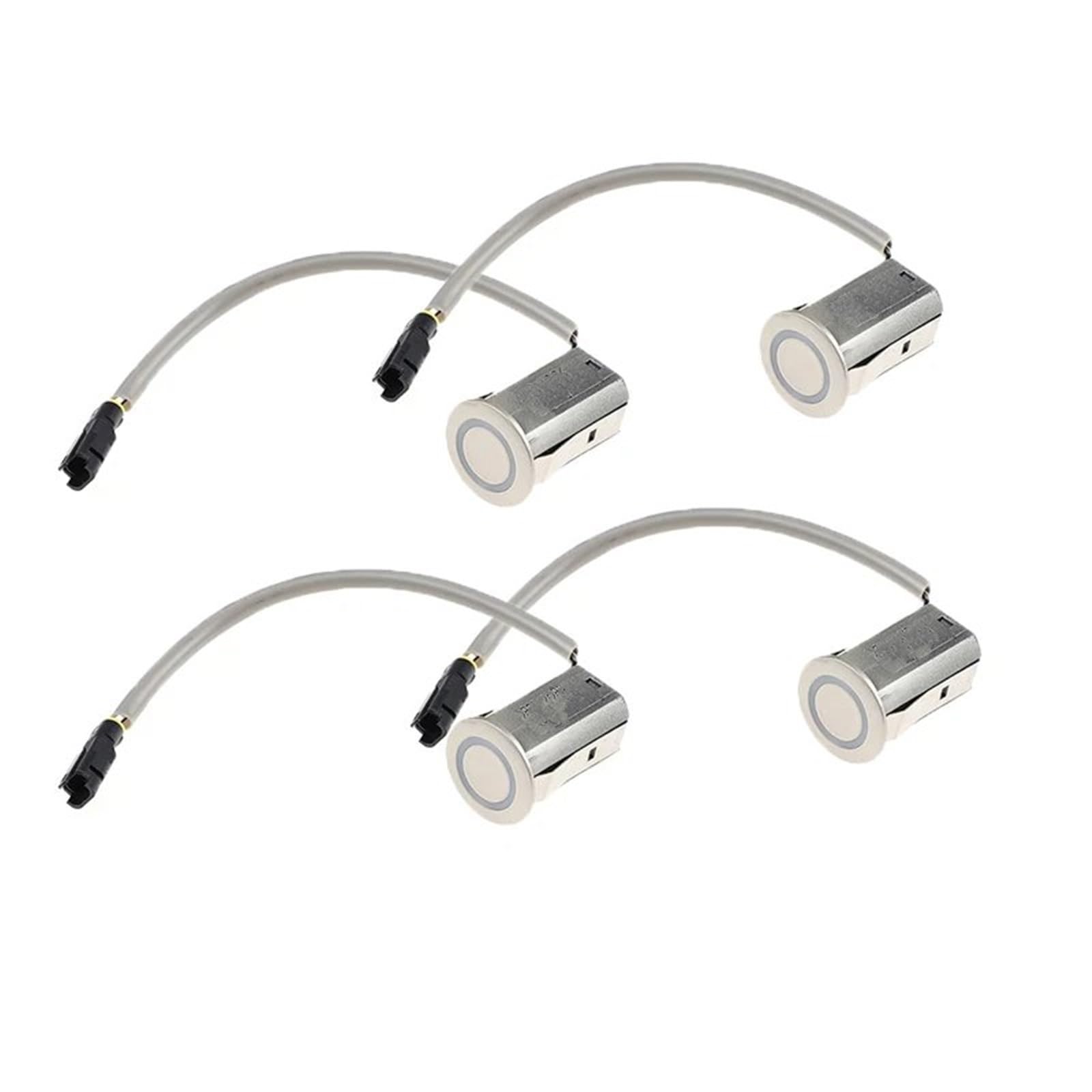 WUYDKEL Sensor Einparkhilfe Kompatibel Mit Lexus Für Rx350 3.5l Gsu35 2006 2007 2008 Auto Pdc Parksensor Auto Einparkhilfe Objektsensor Pz36200208(Beige,4pcs) von WUYDKEL