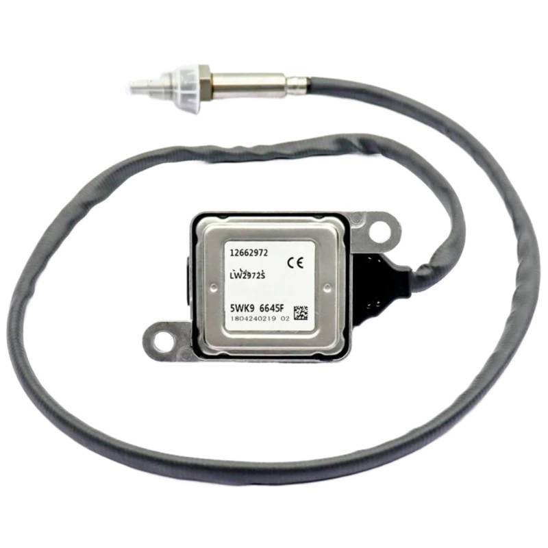 WUYDKEL Stickoxidsensor Kompatibel Mit Silverado Für Sierra 2010 2011 2012 2013 2014 Stickstoffoxidsensor NOx-Sensor Lambdasonde OE: 12662972 5WK96645F LW2972S von WUYDKEL