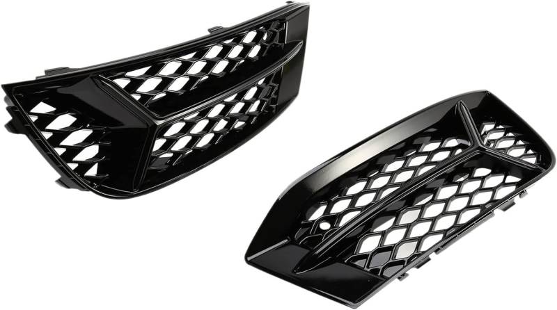 Front Stoßstange Kühlergrill für Audi A3 2017-2020, Auto Frontgrill Vorderen Stoßfänger Grill Lufteinlass Kühlerschutz Kühlergrill von WUYJUN