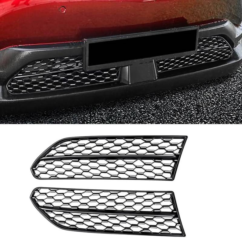 Front Stoßstange Kühlergrill für Mazda MX30 MX-30 2022 2023, Auto Frontgrill Vorderen Stoßfänger Grill Lufteinlass Kühlerschutz Kühlergrill von WUYJUN