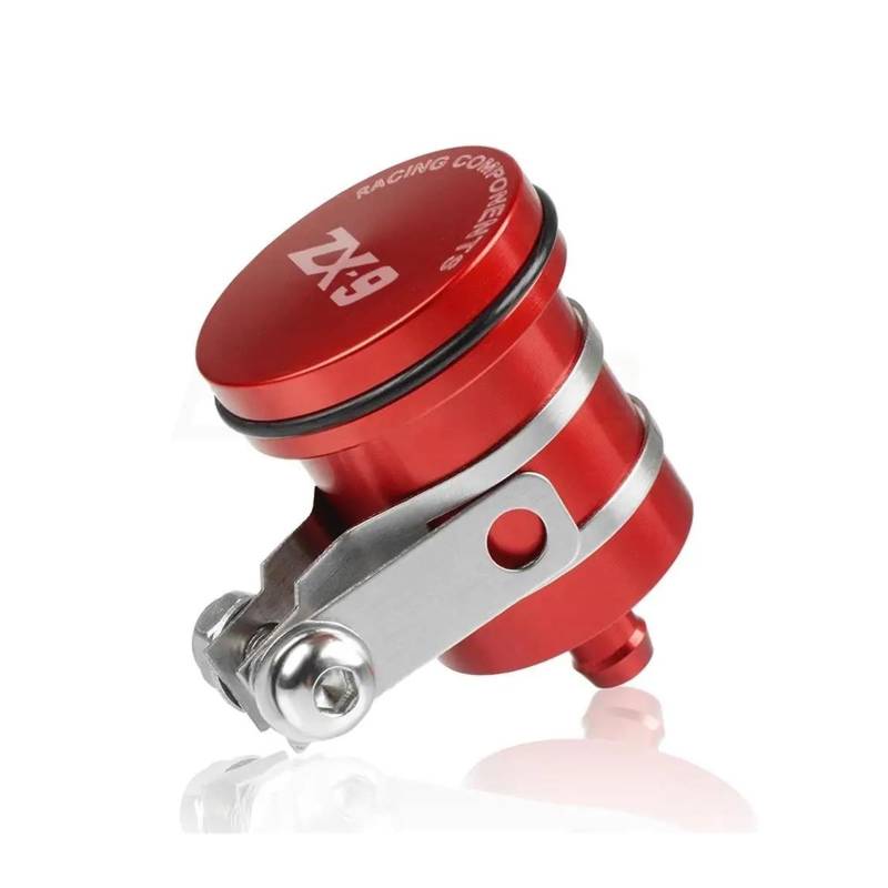 WUYUEY Ölbecher Bremsbehälter Für KA&WASAKI ZX9 Z X9 Z X 9 Zx9 ZX-9 1994-1997 Aluminium-Kupplungsbehälter Ölbecher Hinterer Bremsflüssigkeitsbehälter Motorrad(rot) von WUYUEY