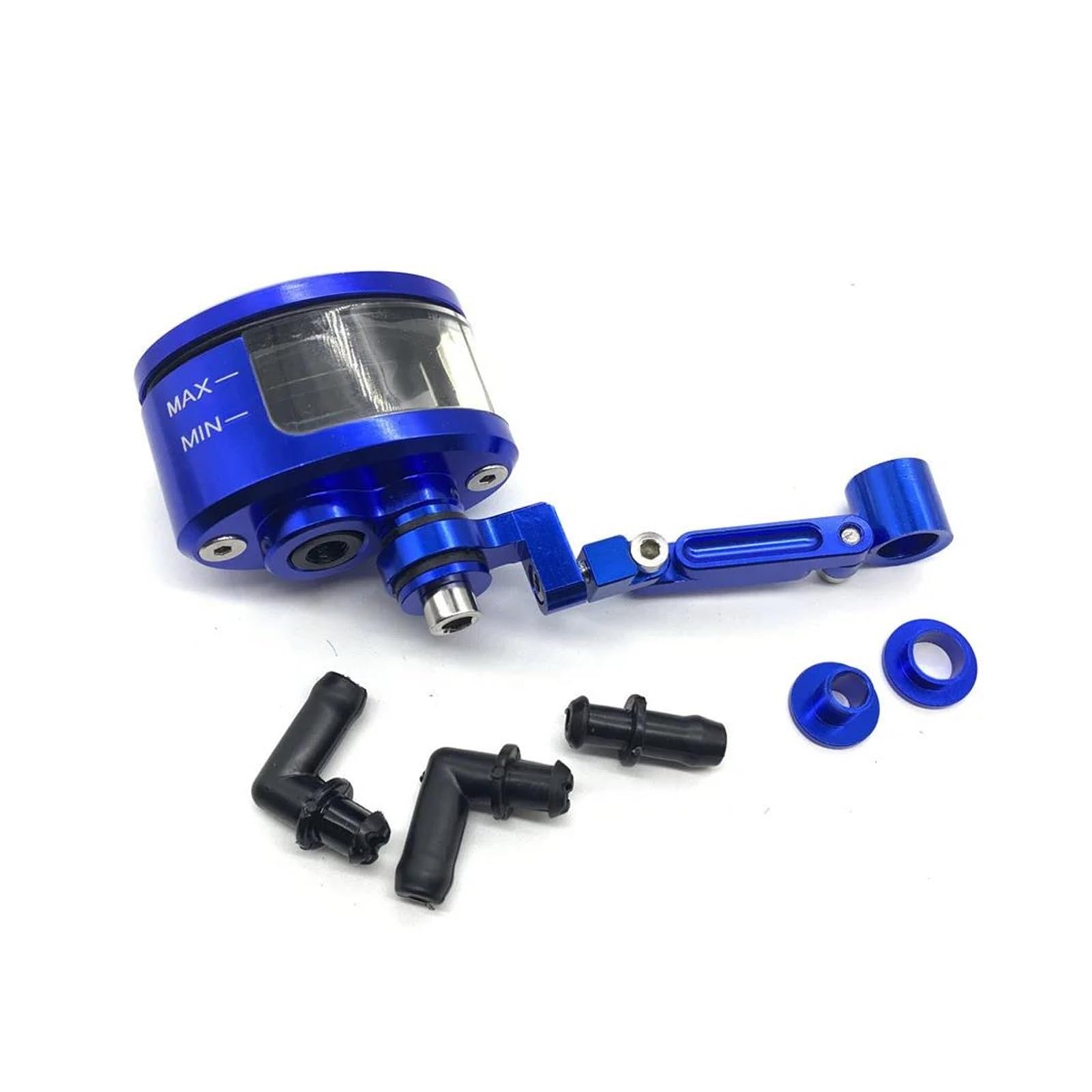 WUYUEY Ölbecher Bremsbehälter Für Suzuki Drz 400 TRK 502 Bandit 600 Crf 230 Universal Motorrad Tank Zylinder Flüssigkeit Öl Reservoir Tasse(Blau,B) von WUYUEY