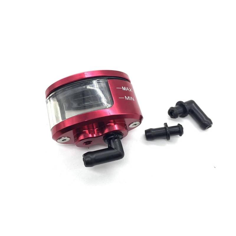 WUYUEY Ölbecher Bremsbehälter Für Xre 300 Tmax 500 2008 2011 Zubehör Cb650f Universal Motorrad Tank Zylinder Flüssigkeit Öl Reservoir Tasse(rot,A) von WUYUEY