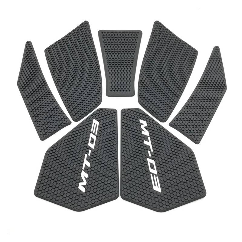 WUYUEY Tankpad für Motorrad Für YA&MAHA MT-03 MT03 2020-2022 Motorrad-Tankpad-Schutzaufkleber von WUYUEY