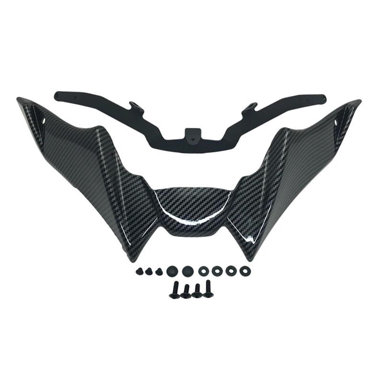 WWHUMM Aerodynamische Spoilerlippe Für Ya&ma&ha Für MT-09 SP 2021 2022 2023 Motorrad Sport Downforce Naked Forntal Spoiler Aerodynamischer Flügelabweiser Aerodynamischer FlüGel Kit(2) von WWHUMM