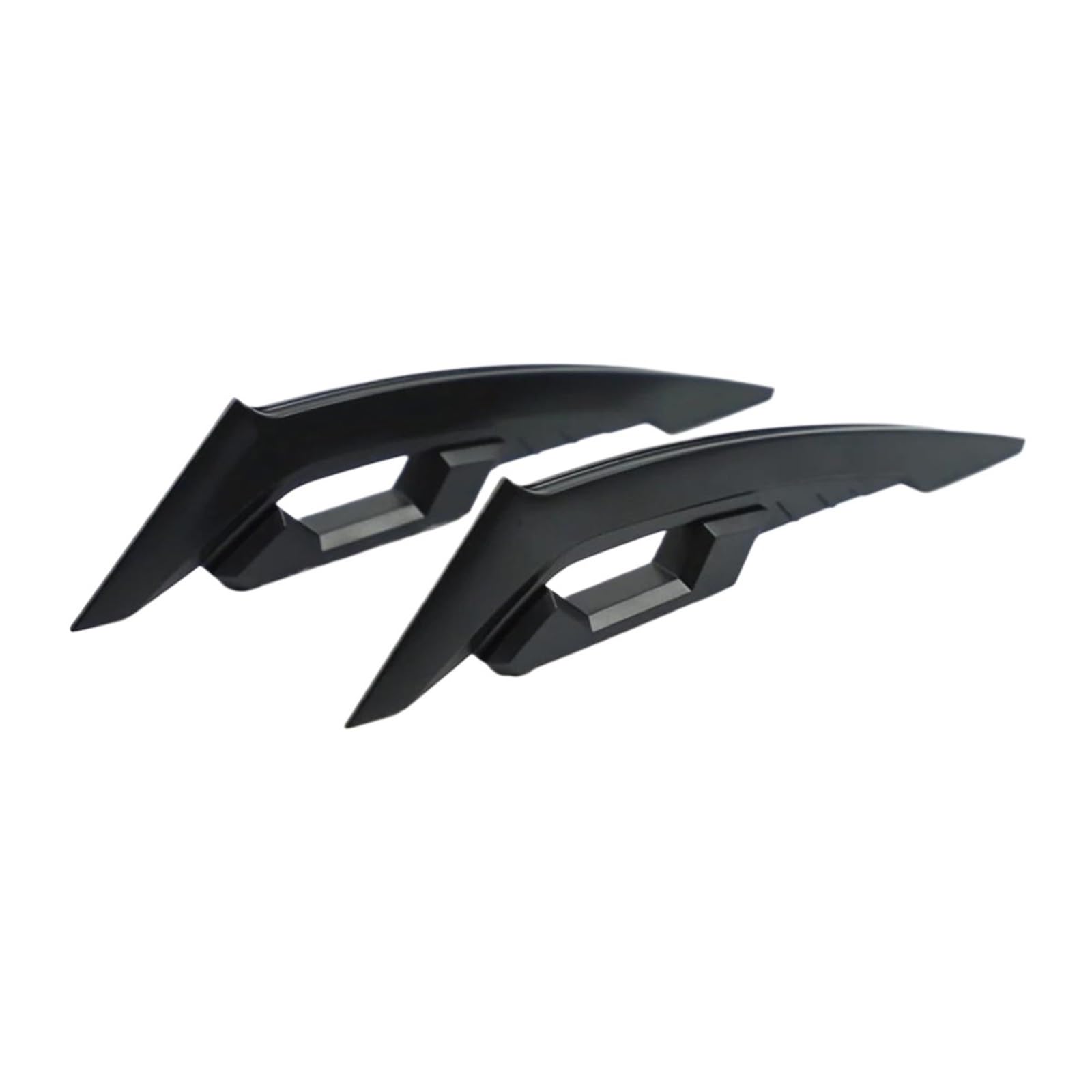 WWHUMM Aerodynamische Spoilerlippe Motorrad-Winglet, Aerodynamischer Spoiler, Dynamischer Flügel Mit Dekorationsaufkleber, DIY Für Motorrad, Roller, 1 Paar Aerodynamischer FlüGel Kit(1) von WWHUMM