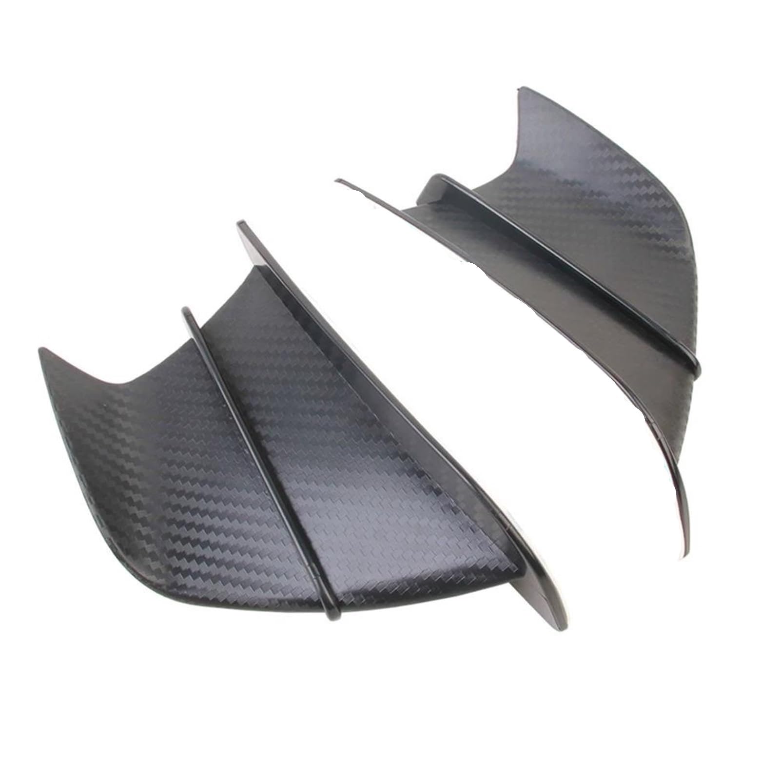 WWHUMM Aerodynamisches Wing-Kit Motorrad Winglet ABS Kunststoff Flügel Spoiler Für CBR650R CBR650F CBR1000RR CBR600RR VFR800 CBR500R CBR250R Zubehör seitlicher Spoiler von WWHUMM