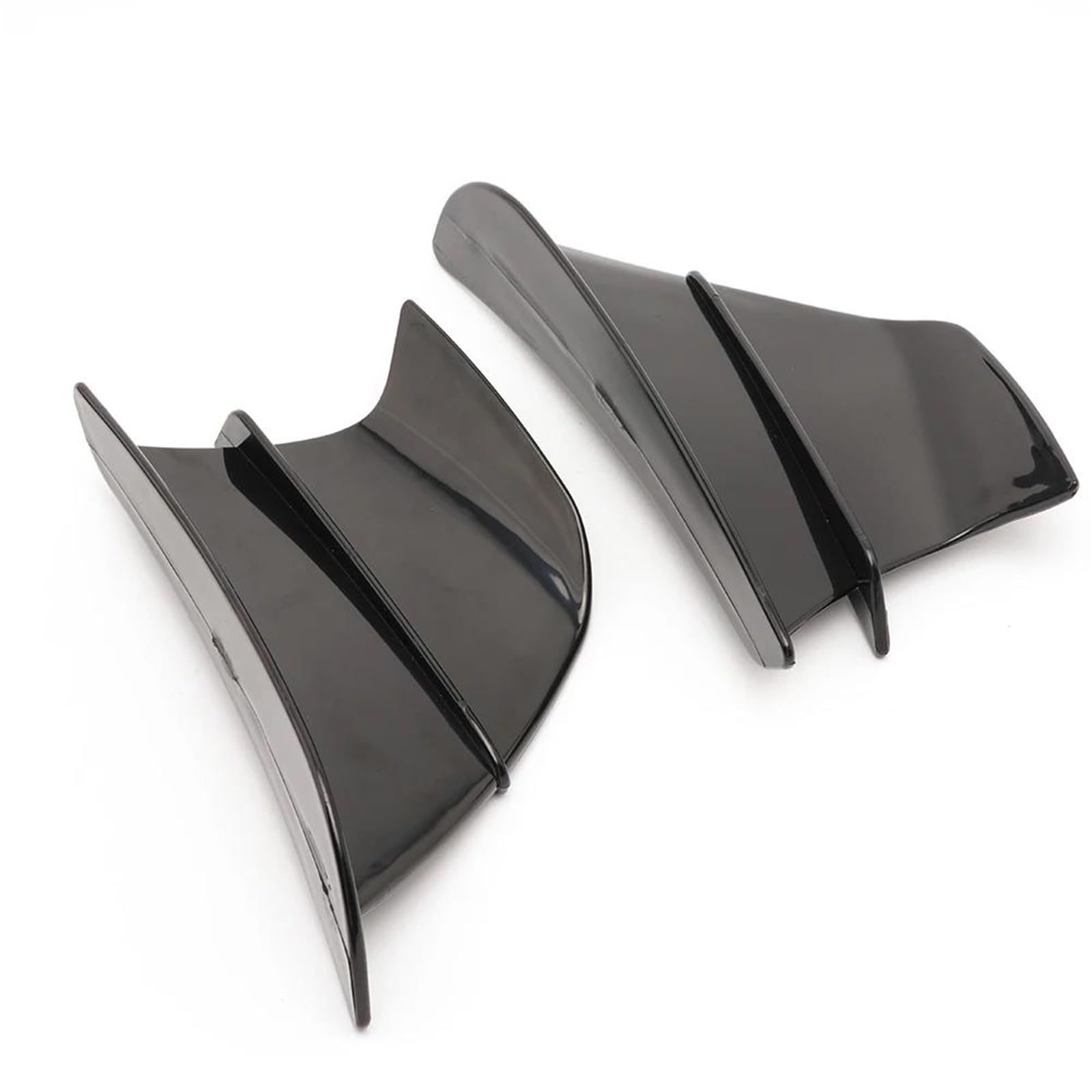 WWHUMM Frontverkleidungs-Winglet Für R1200GS R1250GS S1000R S1000RR S1000XR R1200RS R1250RS C400GT Universal Motorrad Kit Spoiler Flügel Aerodynamische Winglet Motorrad-Flügel-Spoiler(1) von WWHUMM