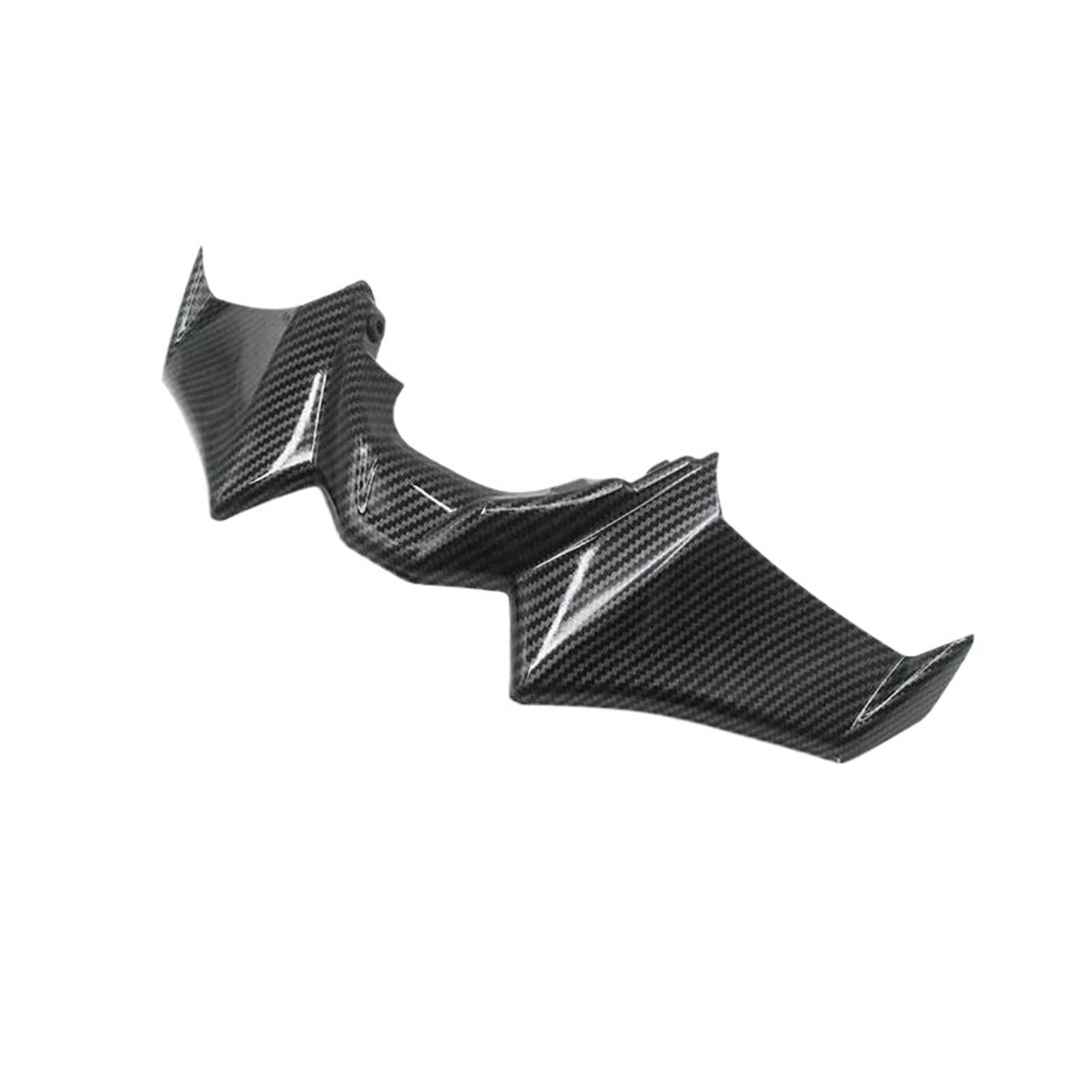 WWHUMM Frontverkleidungs-Winglet Motorradzubehör Schwarz Naked Front Downforce Spoiler Winglet Aerodynamischer Wing Kit Spoiler Für YA&MA&HA Für MT 07 2021 2022 2023 Motorrad-Flügel-Spoiler(2) von WWHUMM